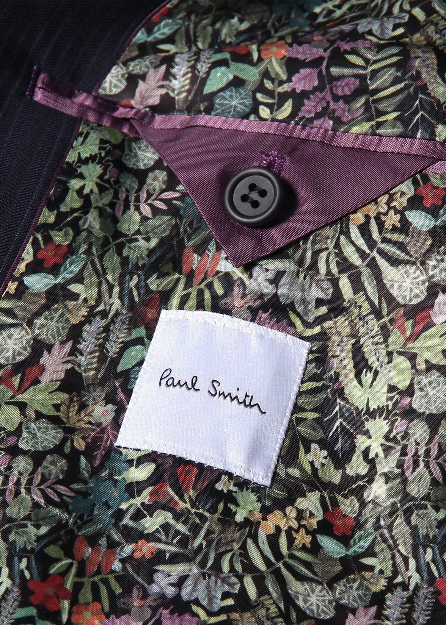 オルタネイトストライプ シングル2Bスーツ（ネイビー） ｜ポール・スミス