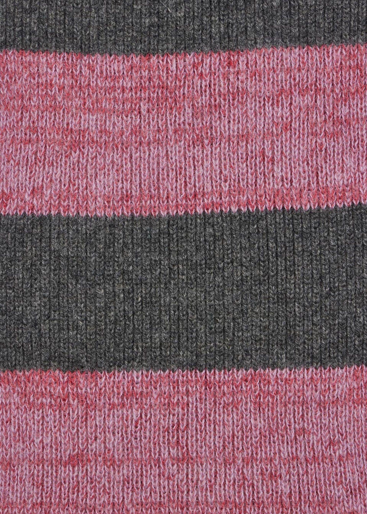 ウィメンズ ブロック ストライプ マフラー