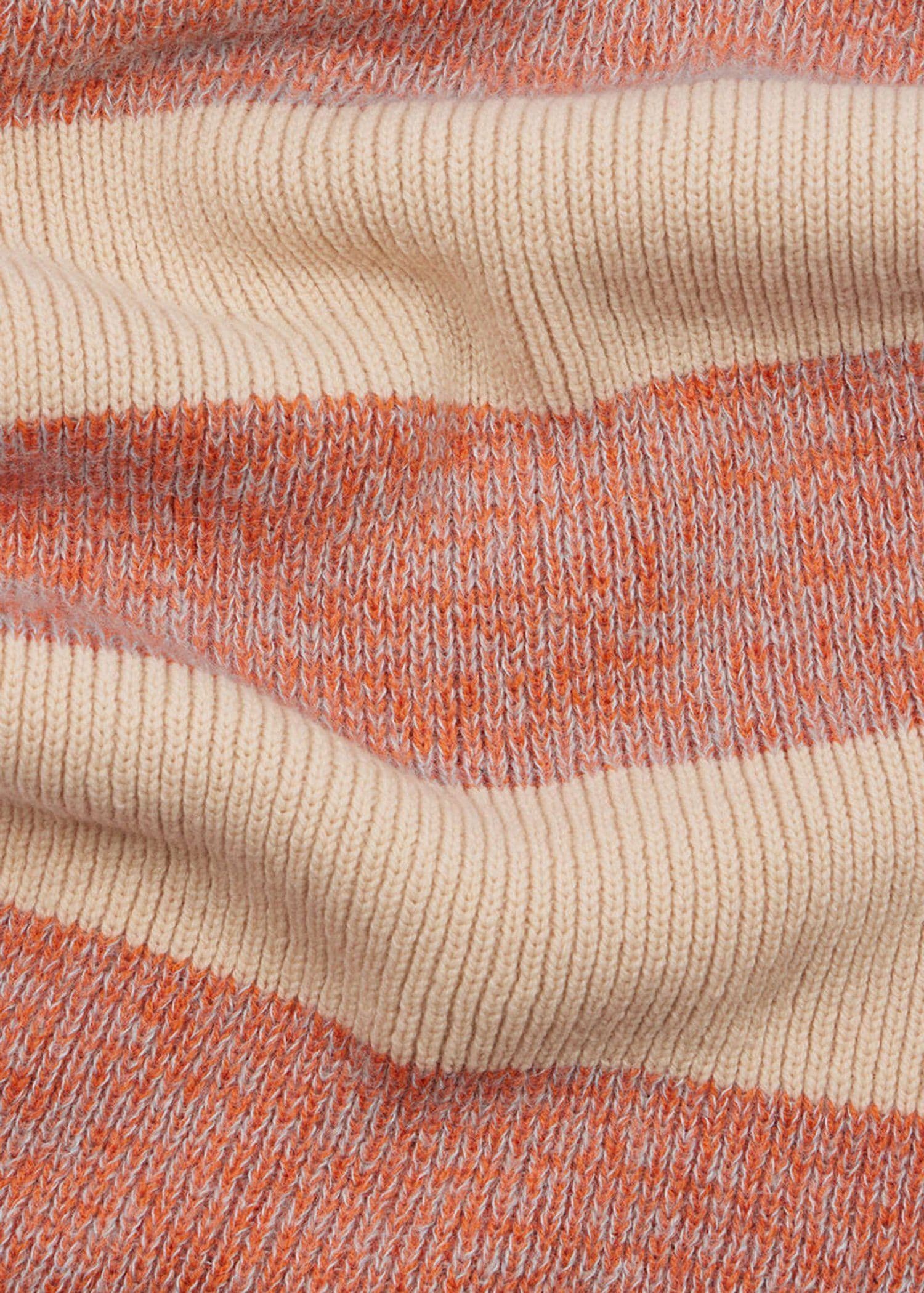 ウィメンズ ブロック ストライプ マフラー