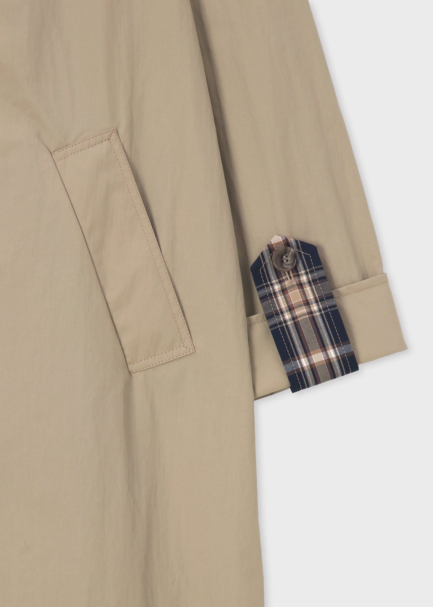 ウィメンズ タフタ スプリングコート（ベージュ） ｜ポール・スミス