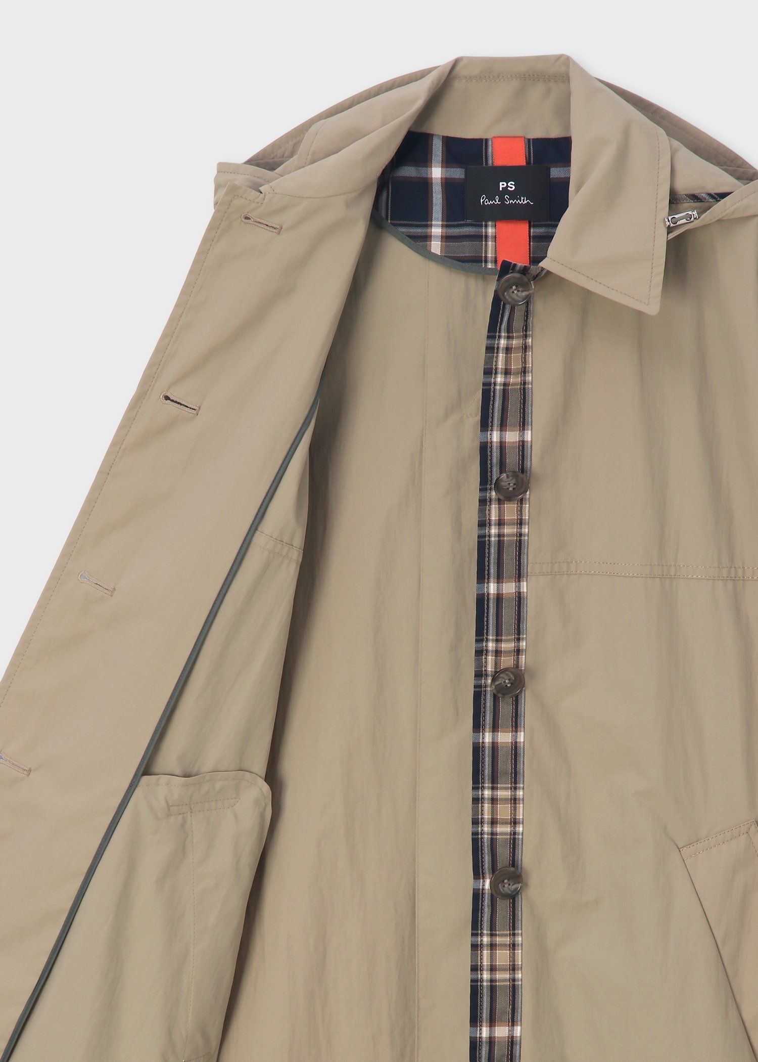 ウィメンズ タフタ スプリングコート（ベージュ） ｜ポール・スミス
