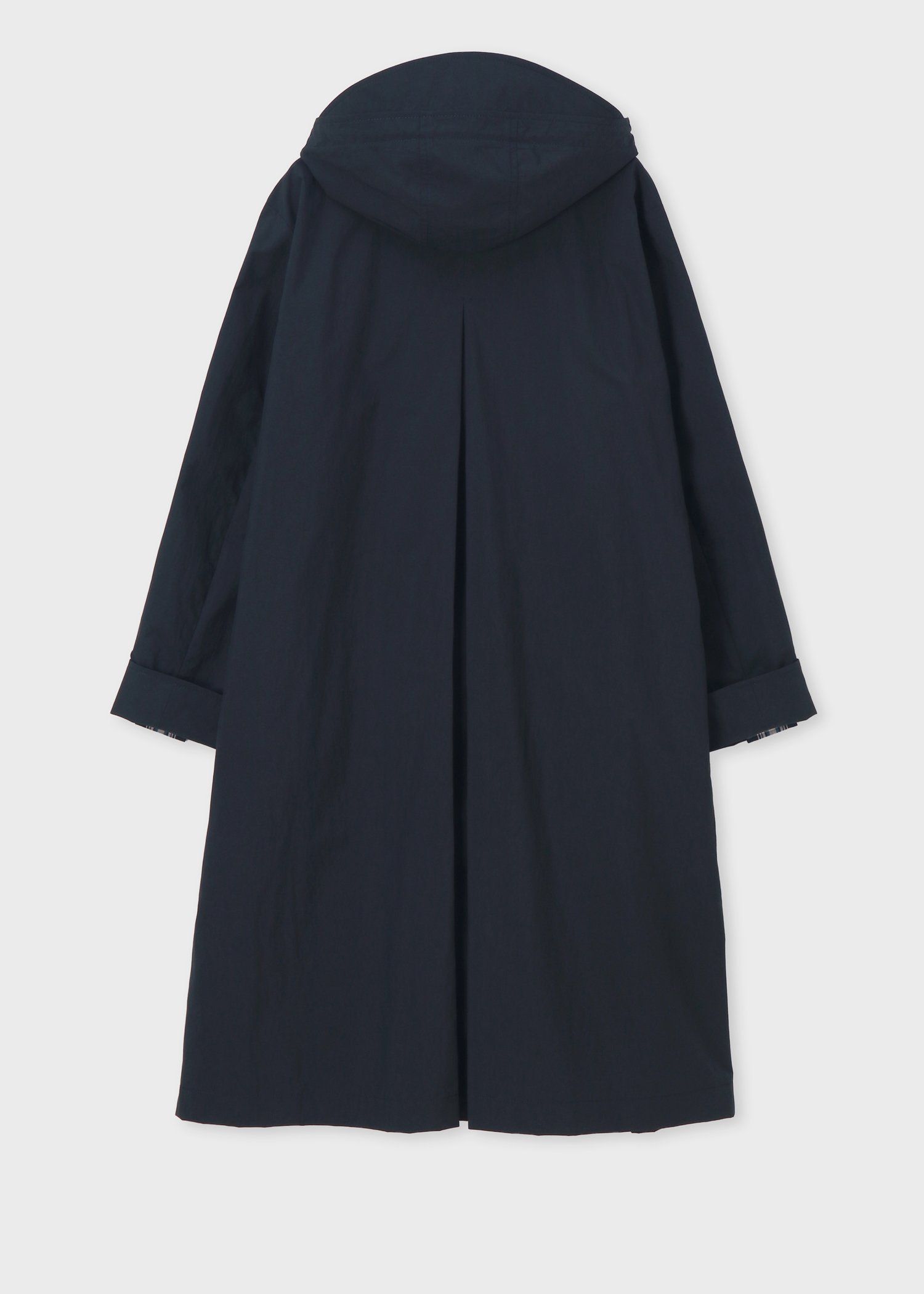 ウィメンズ タフタ スプリングコート（ネイビー） ｜ポール・スミス