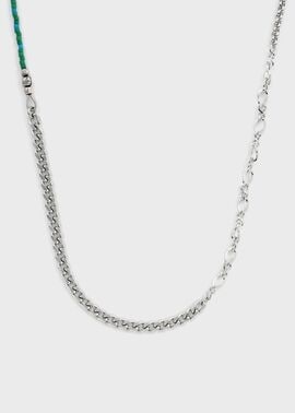 "Mix Beads" チェーンネックレス