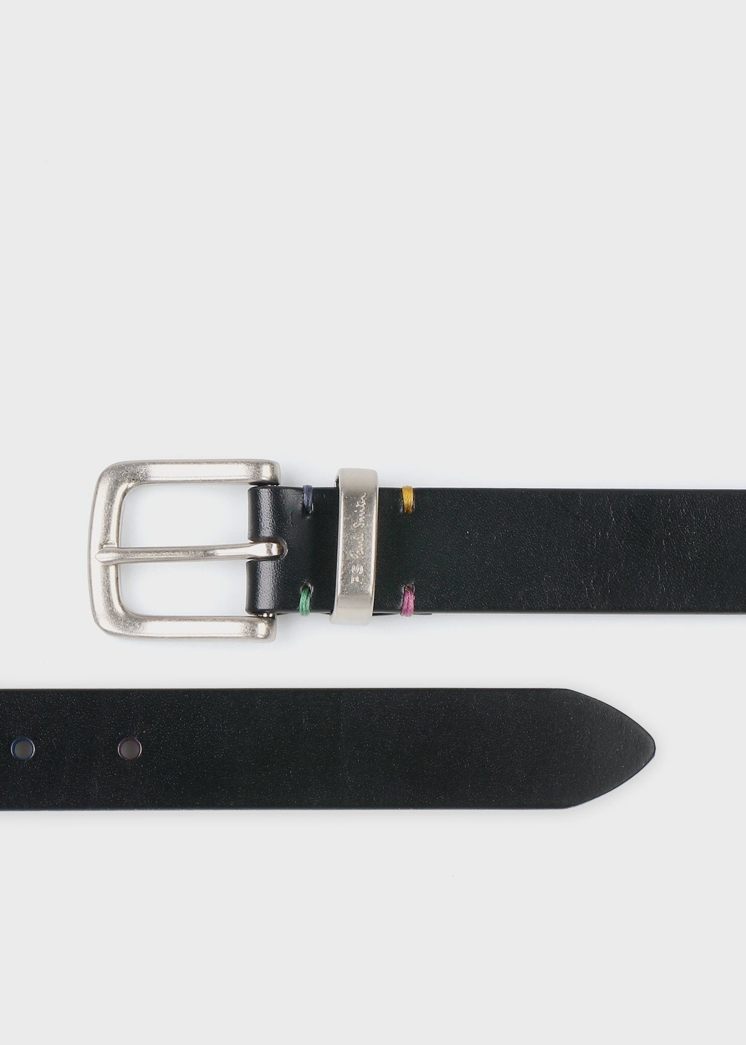 カラーポイント レザーベルト ｜ポール・スミス