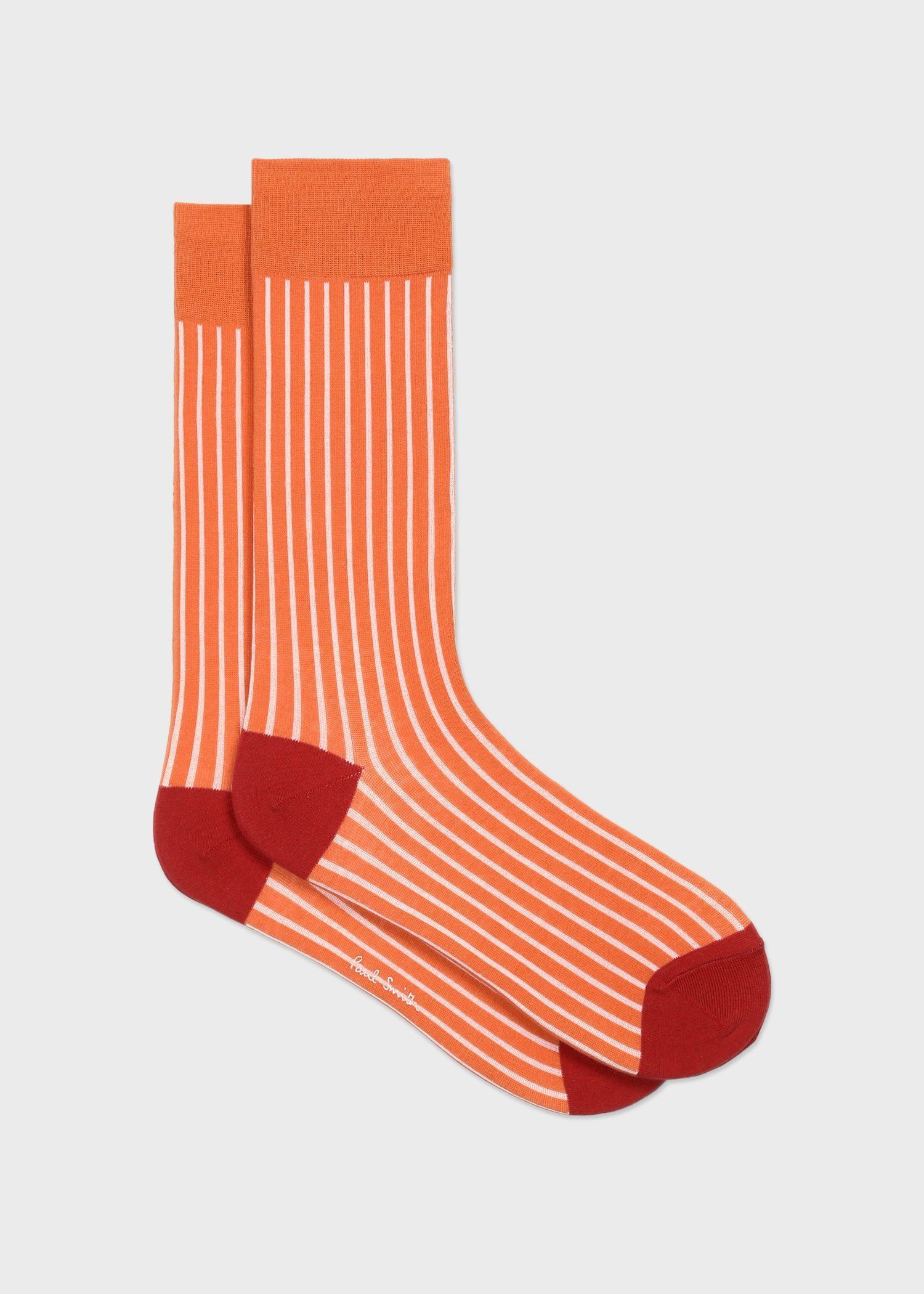 コントラストストライプ ソックス