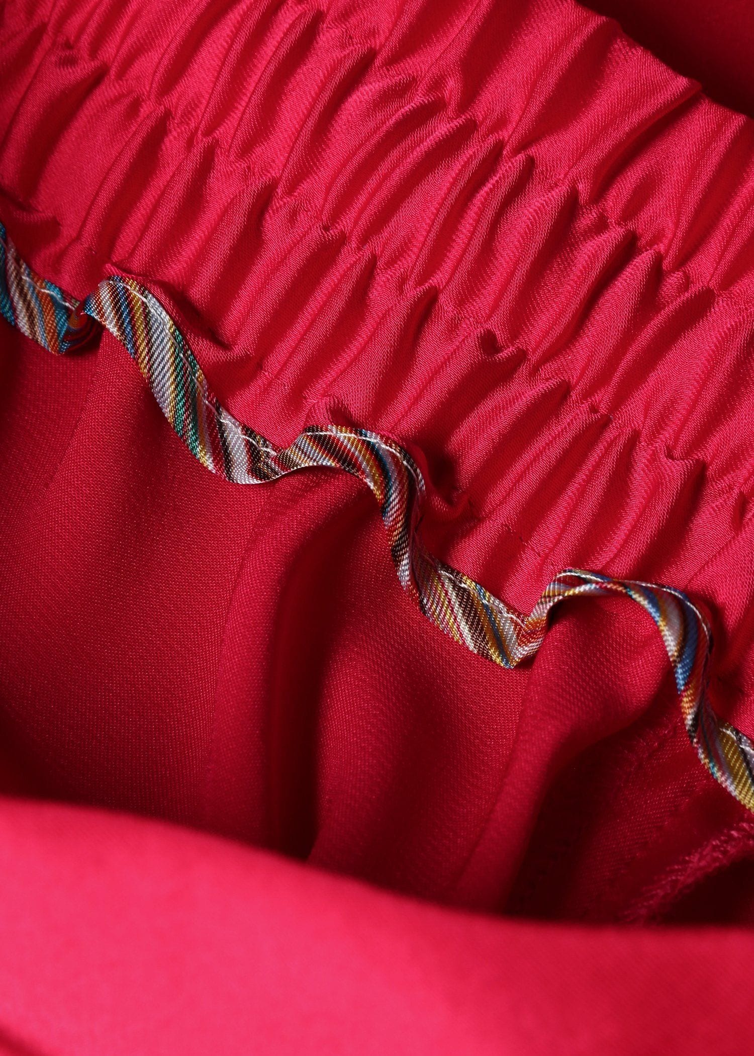 ウィメンズ サテン ストレートパンツ