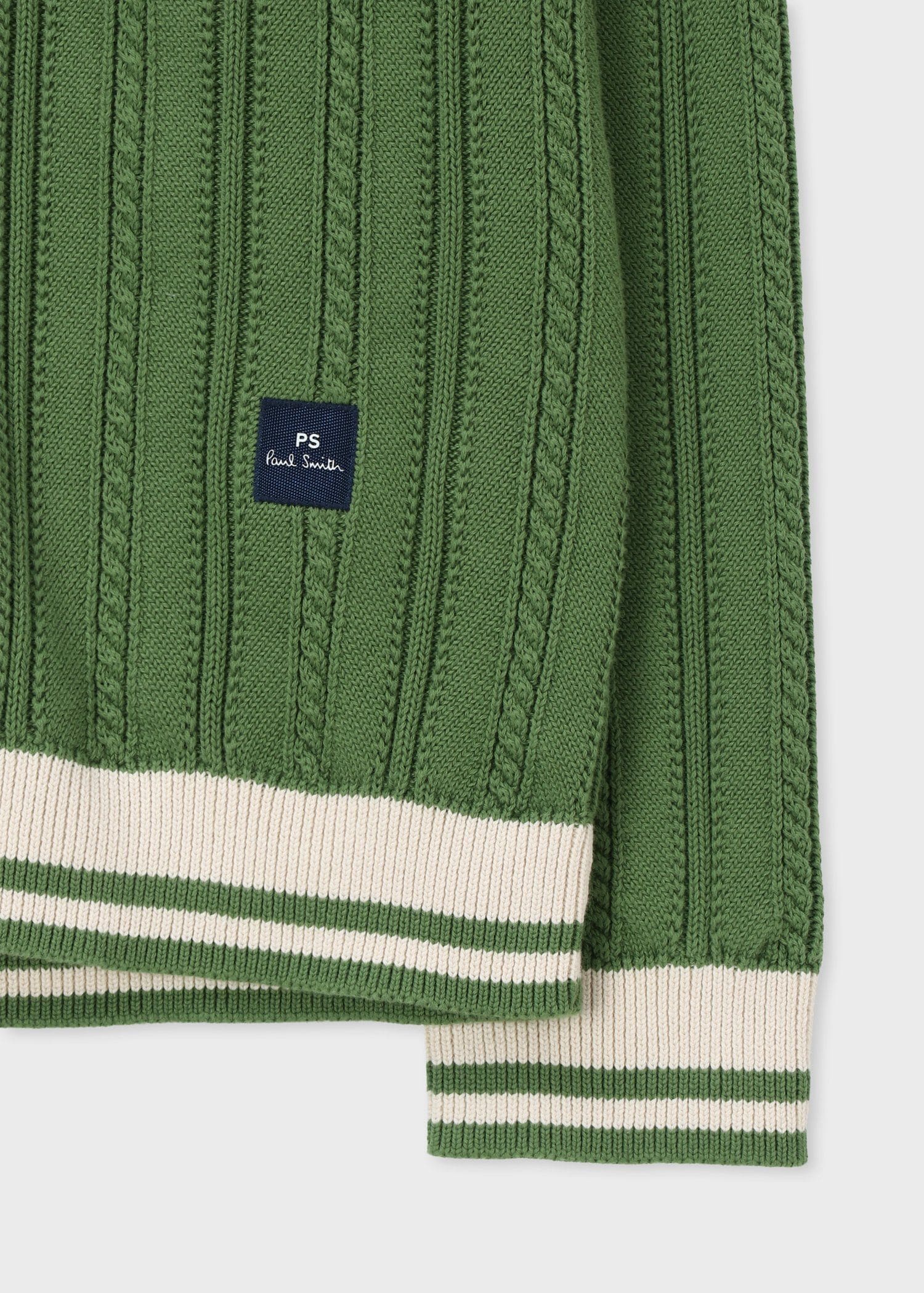 コットン チルデンニット カーディガン