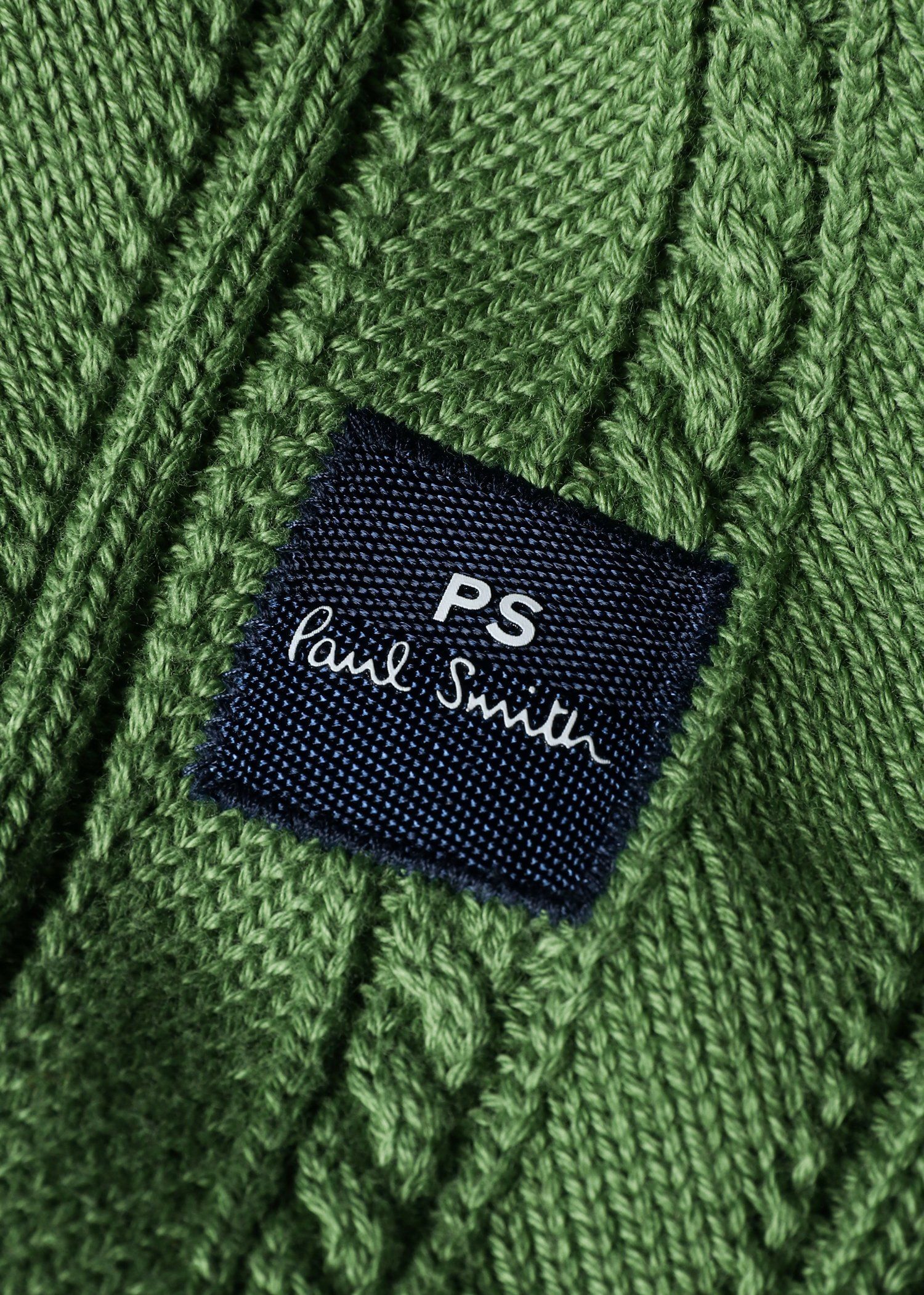 コットン チルデンニット カーディガン