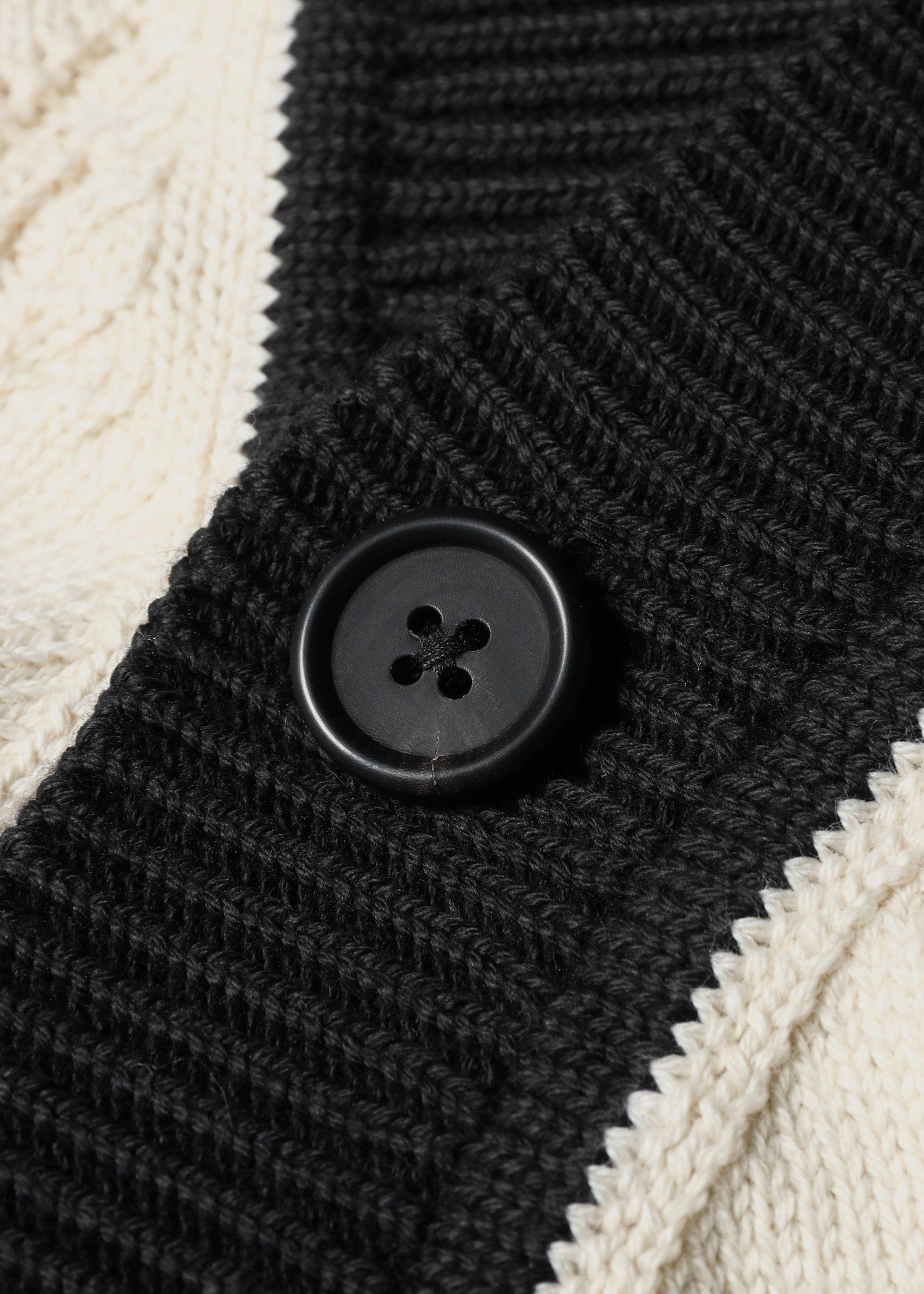 コットン チルデンニット カーディガン