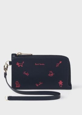 PaulSmith ポールスミス フラグメントケース BPW272 灰 紫 5554336670W183____190_01_mediu
