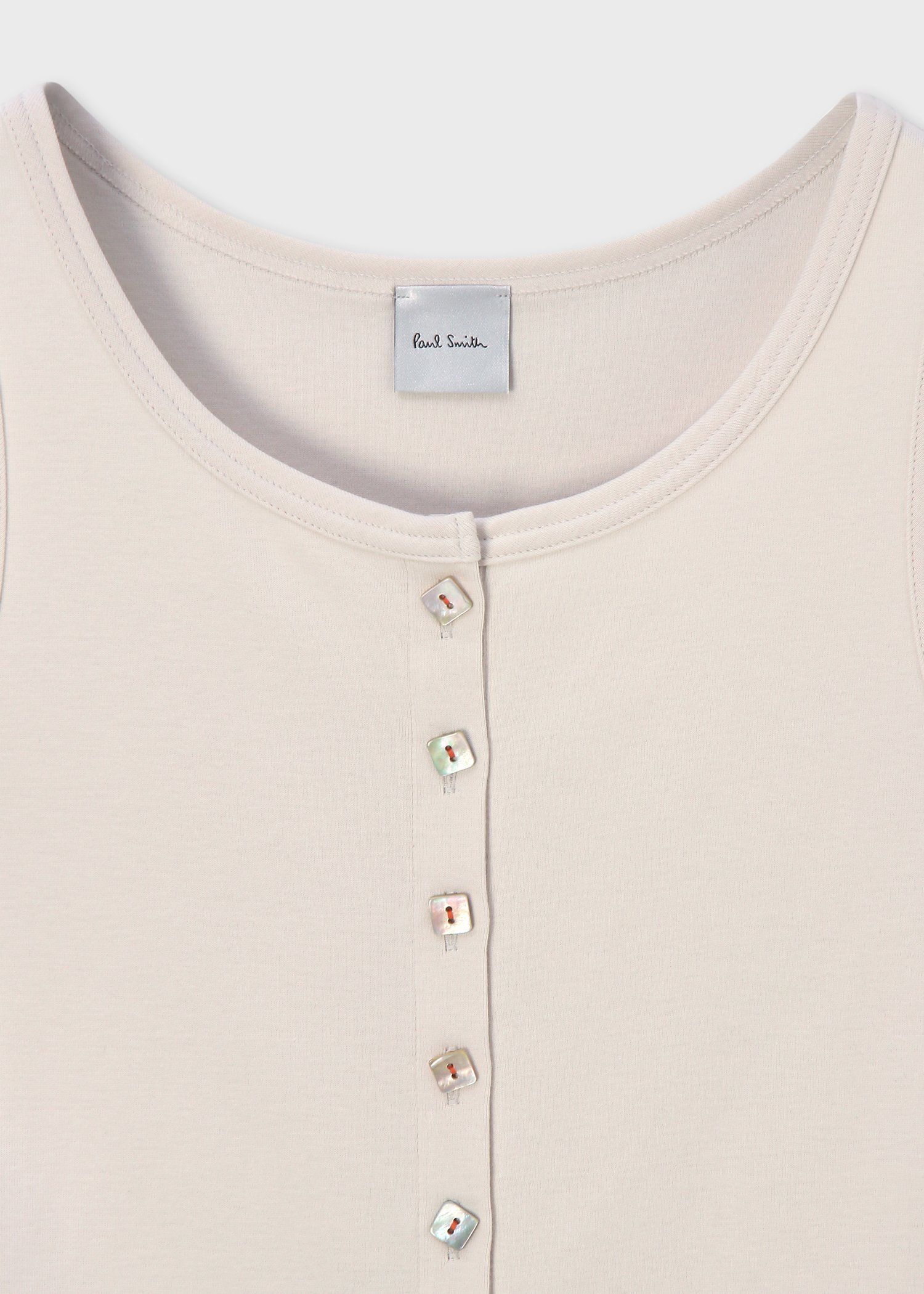 ウィメンズ スクエアボタン タンクトップ