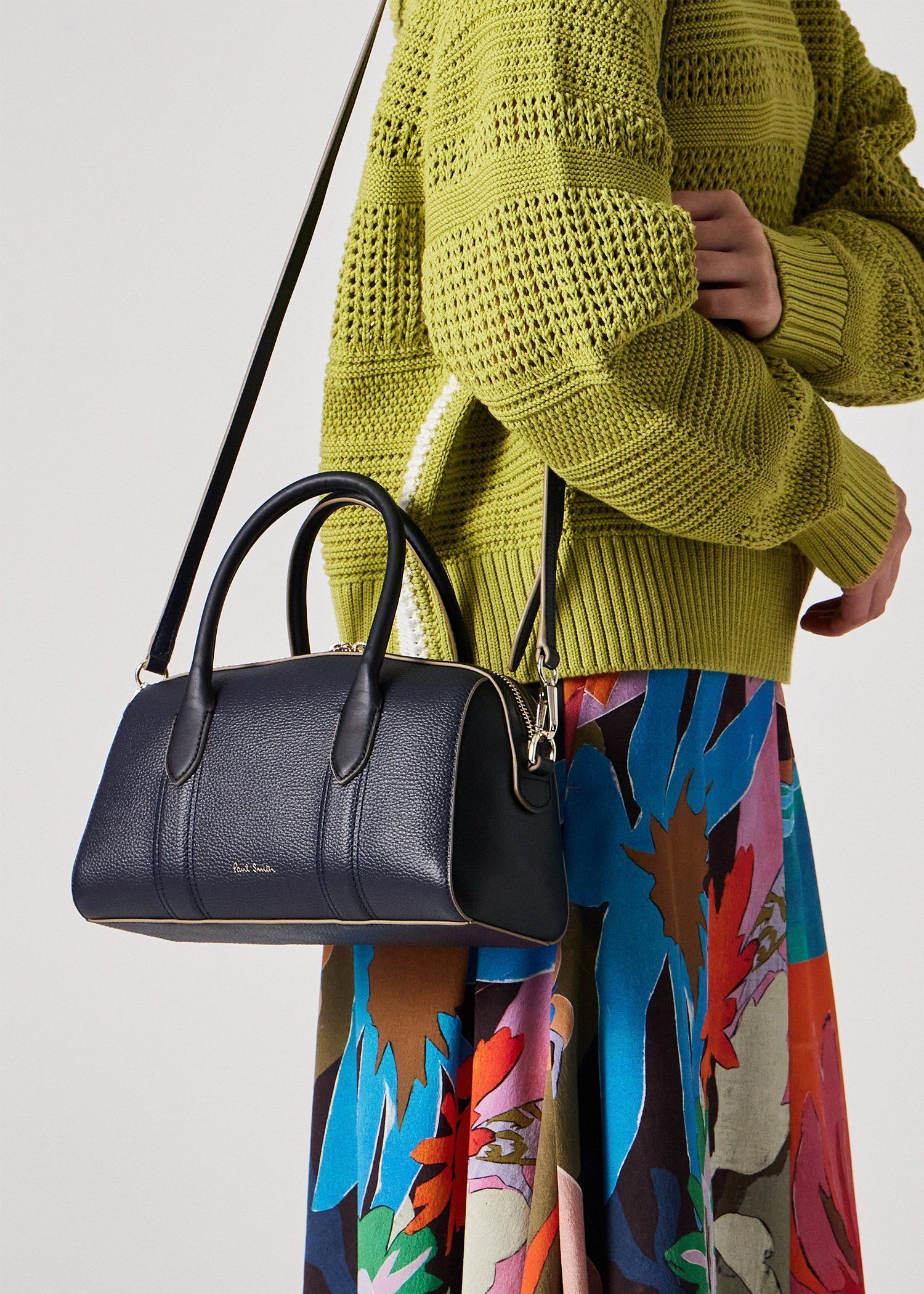 カラーミックスボストンバッグ