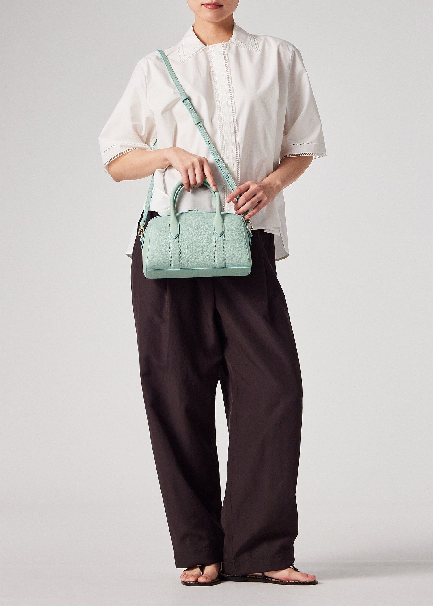 カラーミックスボストンバッグ