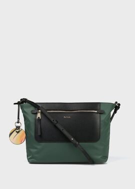 モダンナイロン ショルダーバッグ