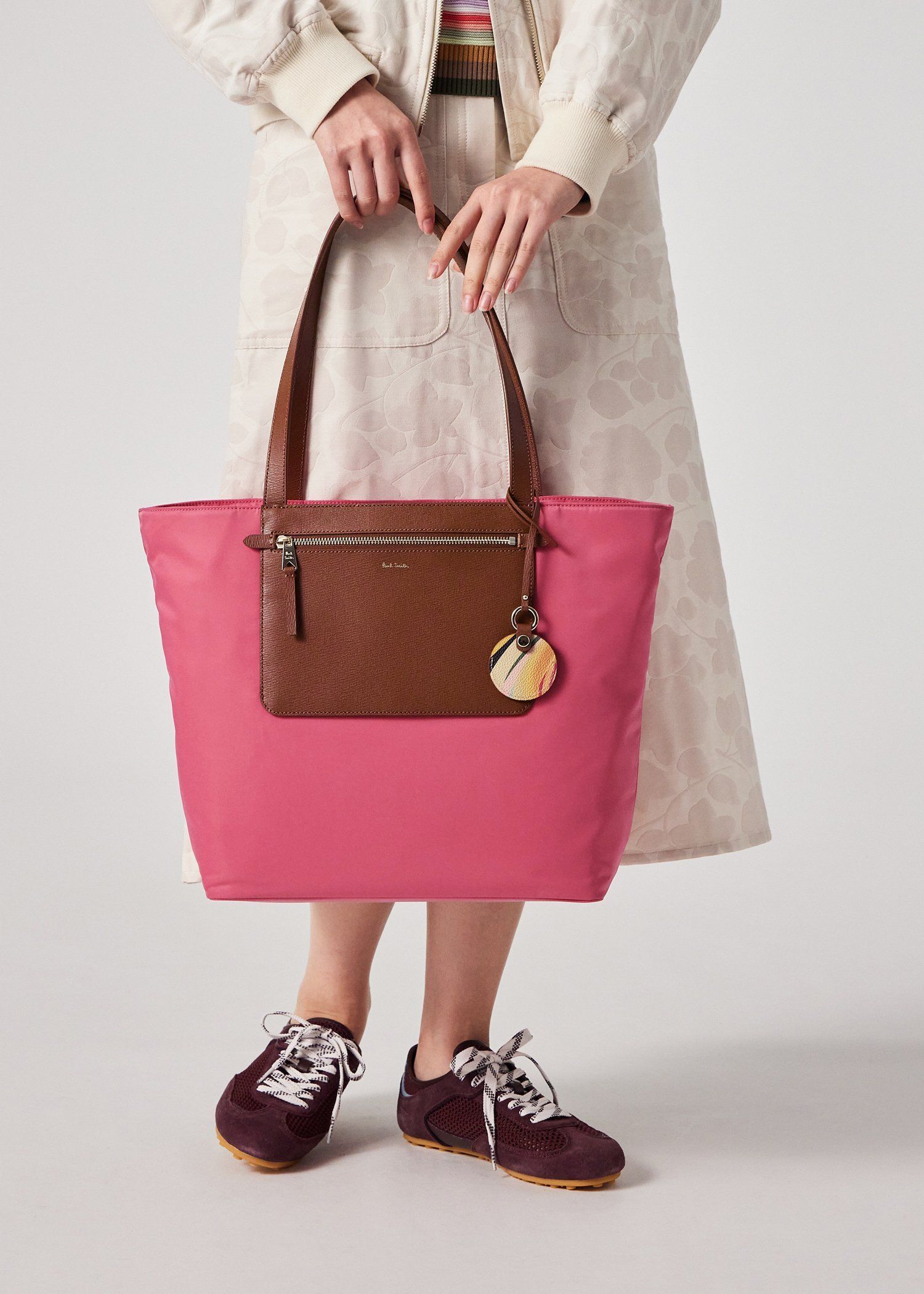 モダンナイロン トートバッグ