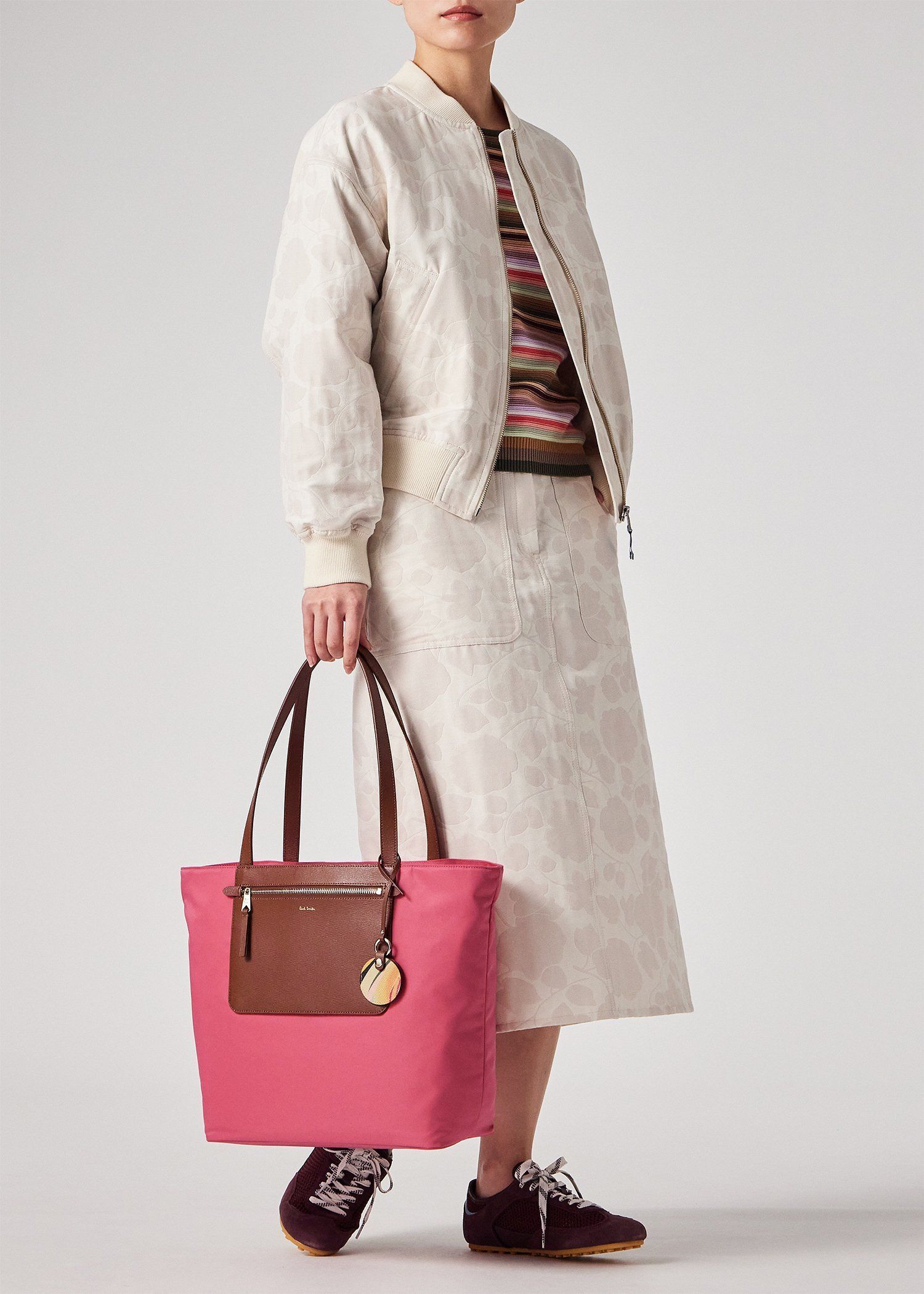 モダンナイロン トートバッグ