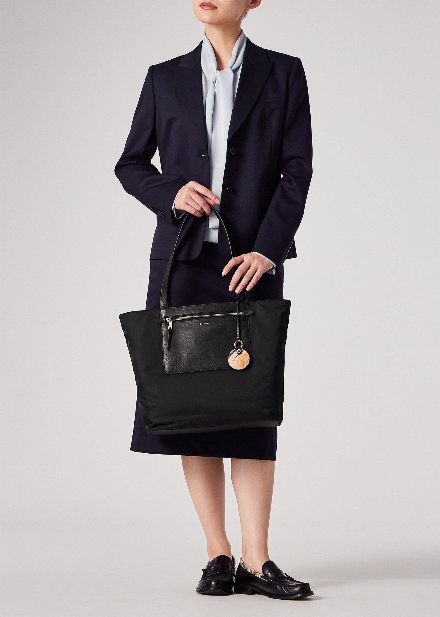 モダンナイロン トートバッグ