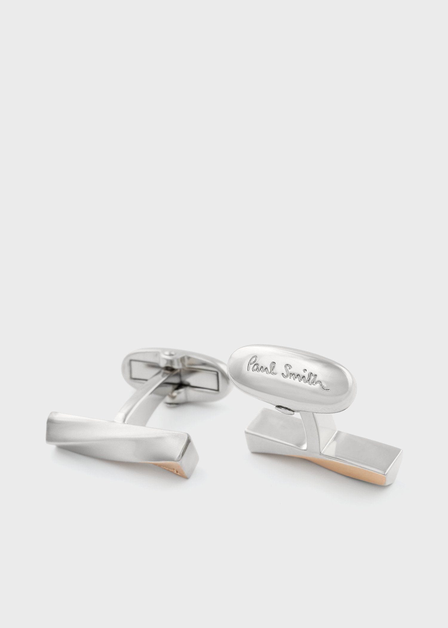 ピンクゴールド ツイストコンビ カフス