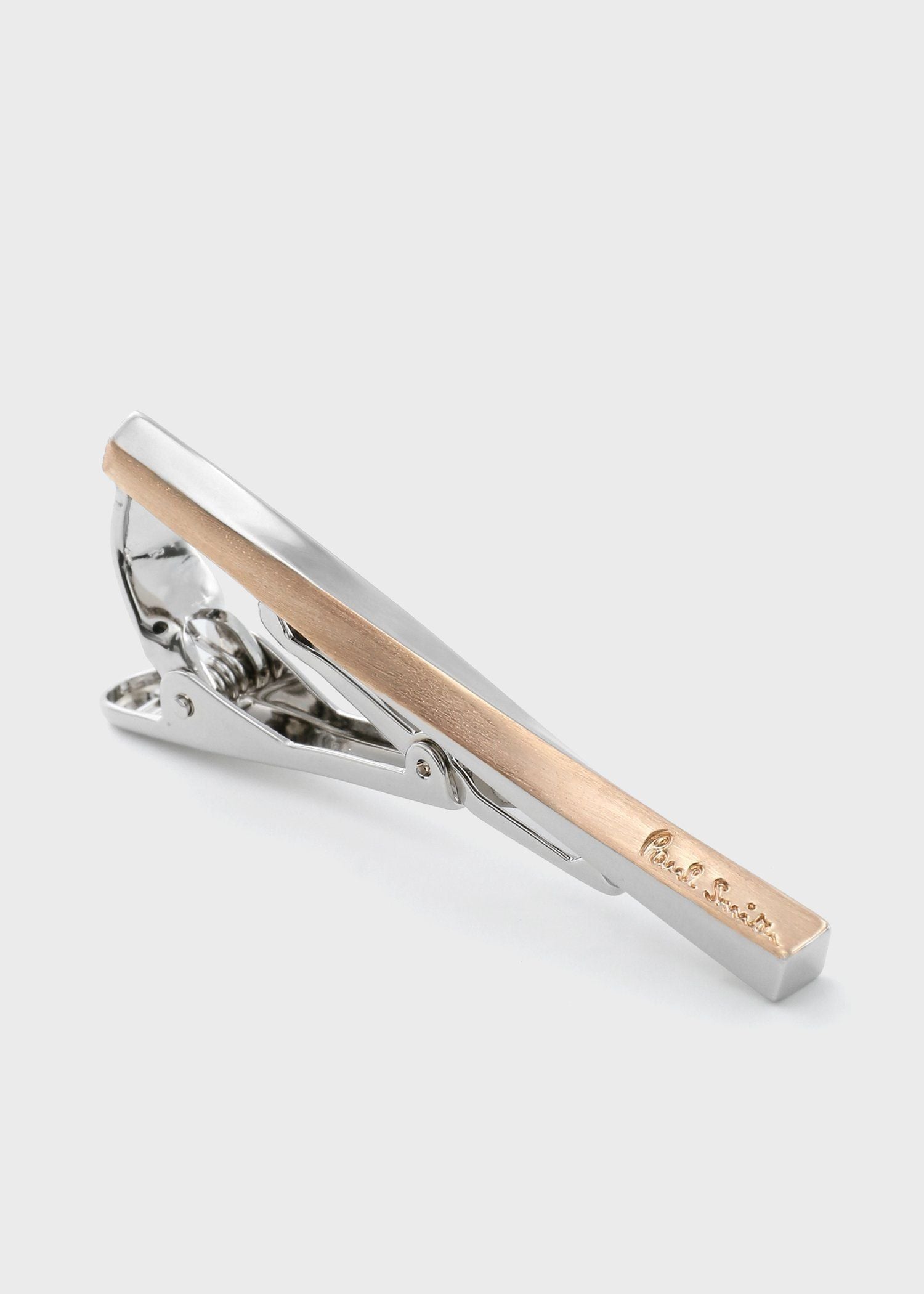 ピンクゴールド ツイストコンビ タイバー