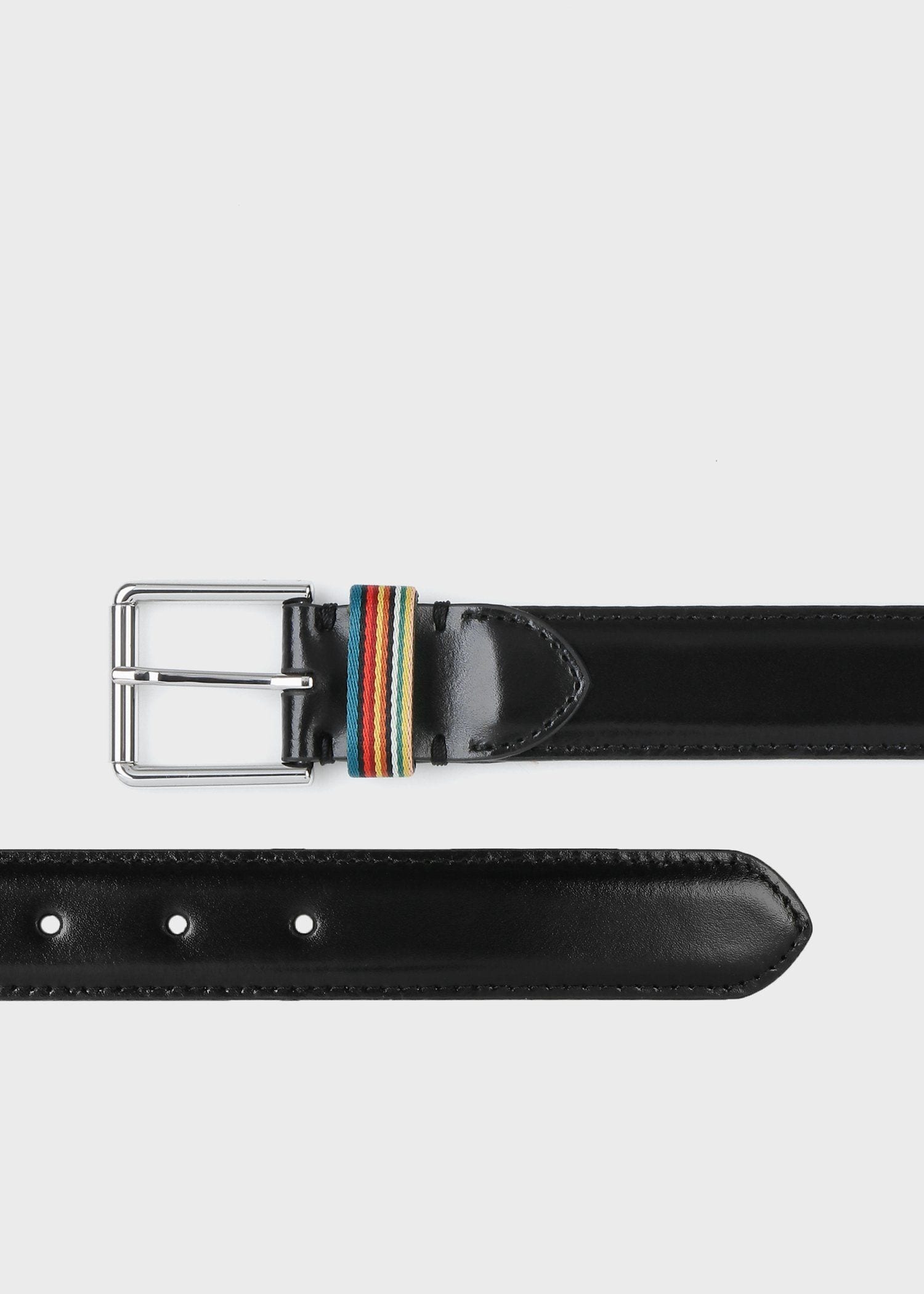 アーティストストライプ レザーベルト