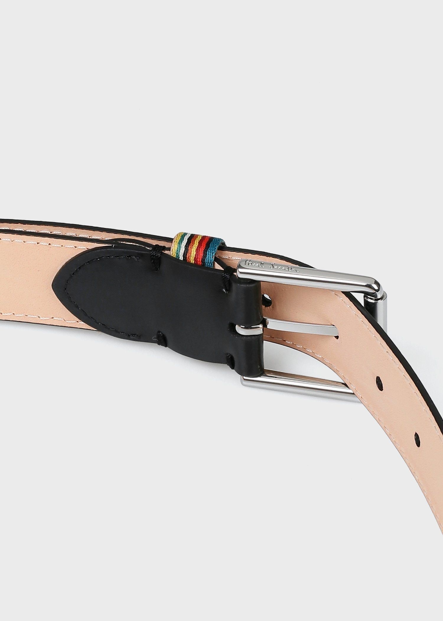 アーティストストライプ レザーベルト