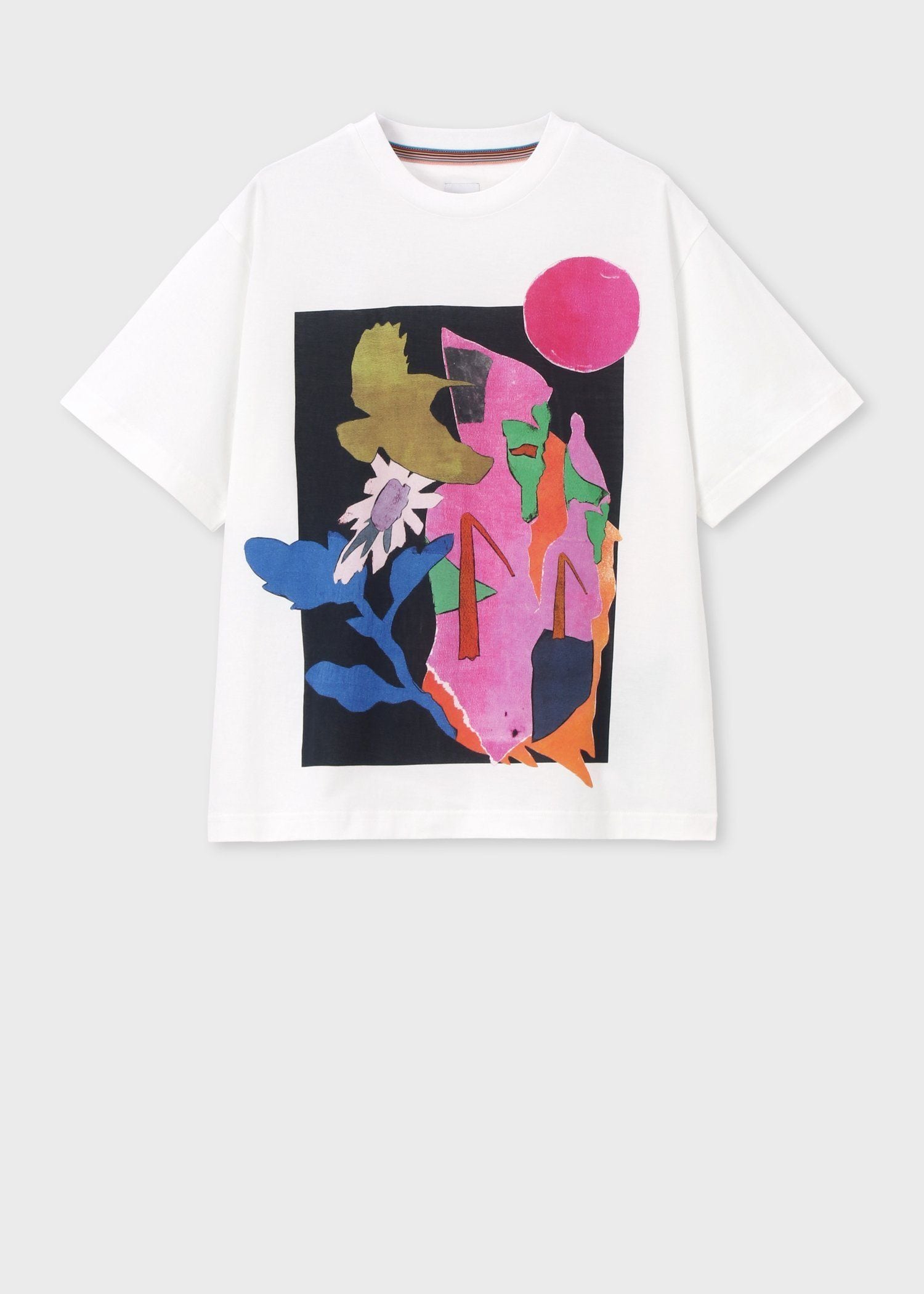 ウィメンズ "River Collage" 半袖Tシャツ