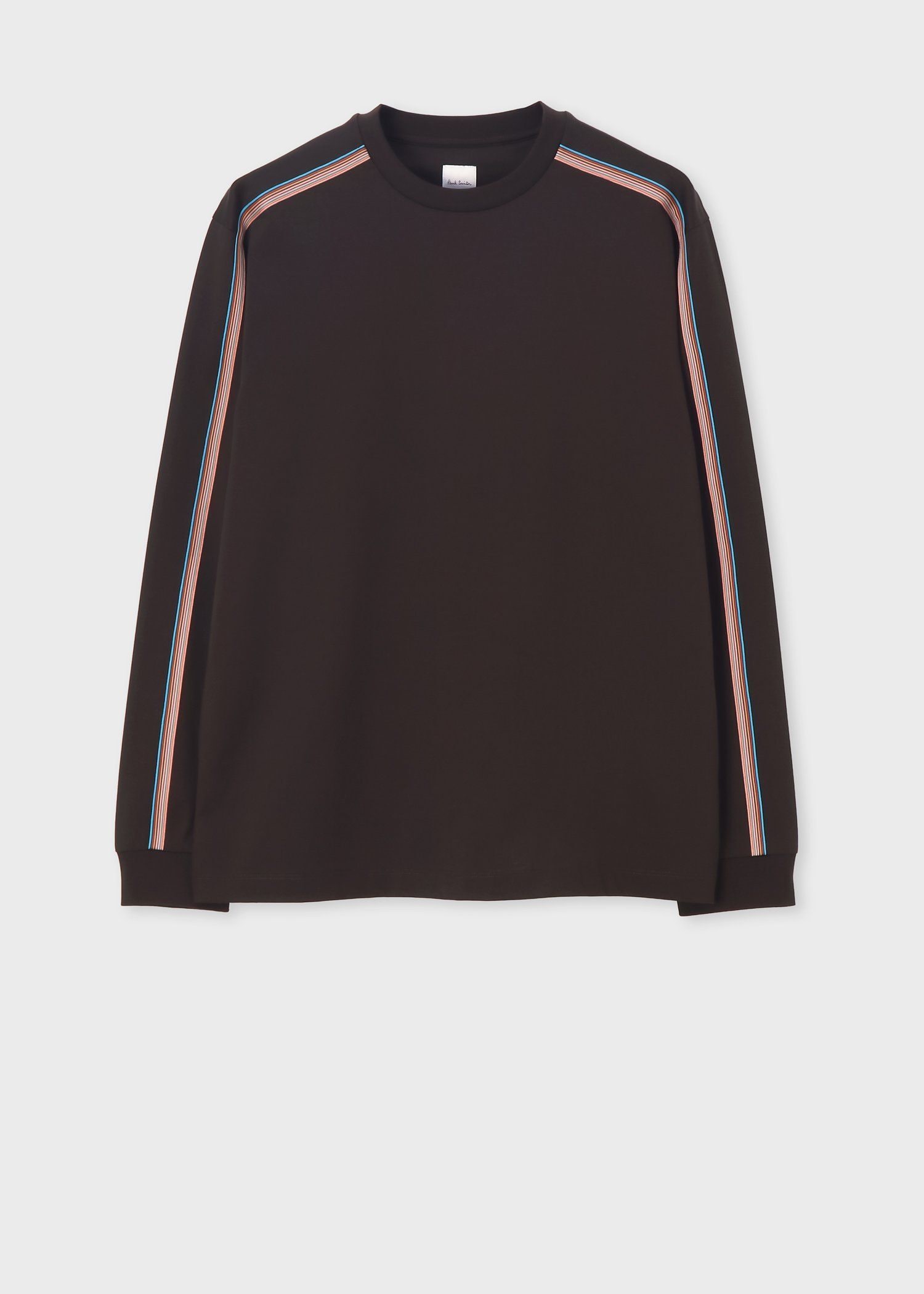 シグネチャーストライプテープ 長袖Tシャツ