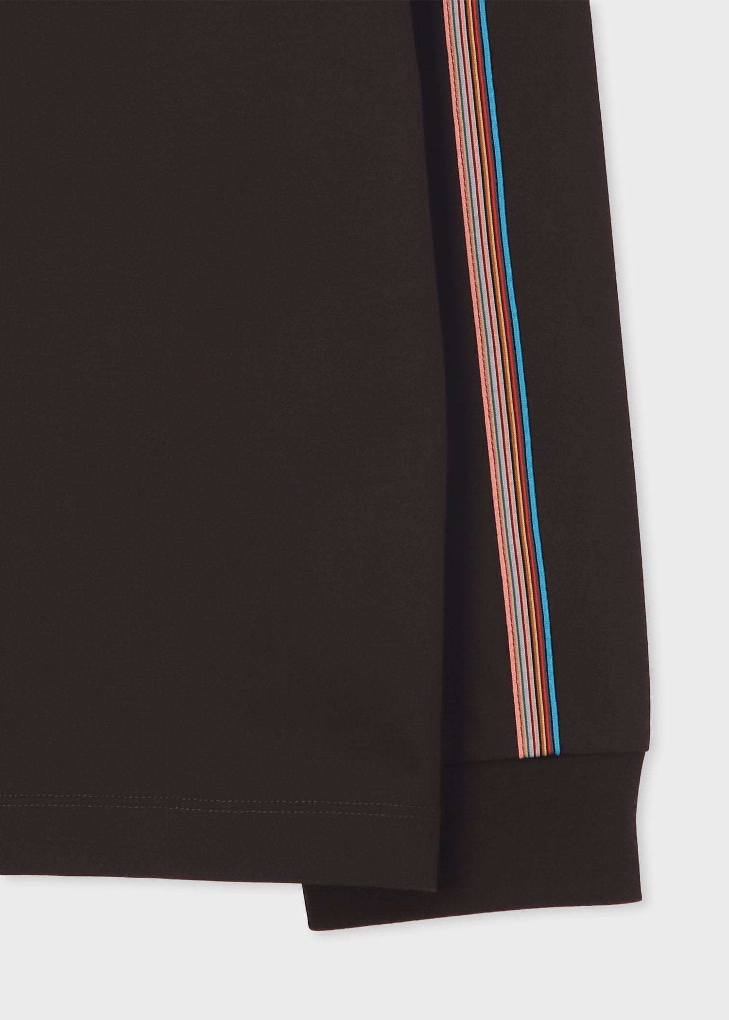 シグネチャーストライプテープ 長袖Tシャツ