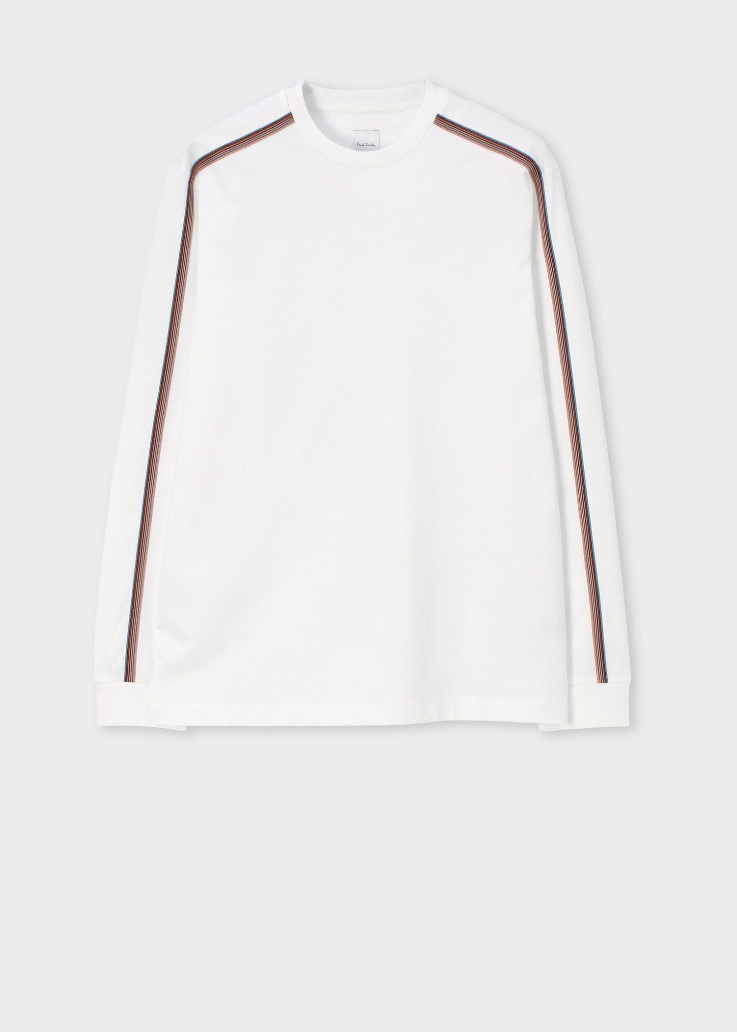 シグネチャーストライプテープ 長袖Tシャツ