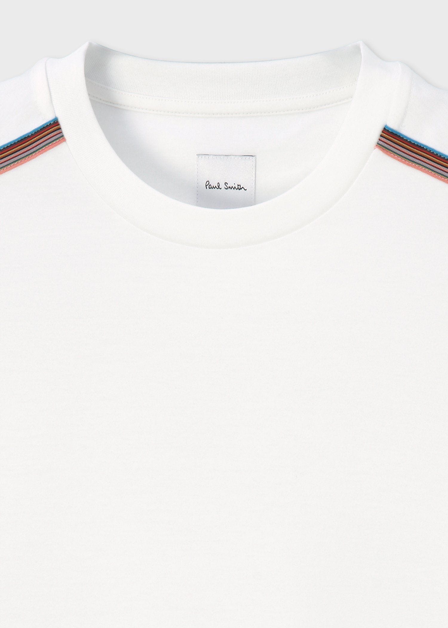 シグネチャーストライプテープ 長袖Tシャツ