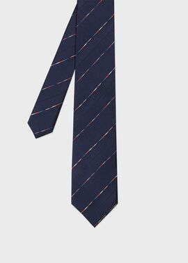 マルチストライプコード レジメンタルタイ