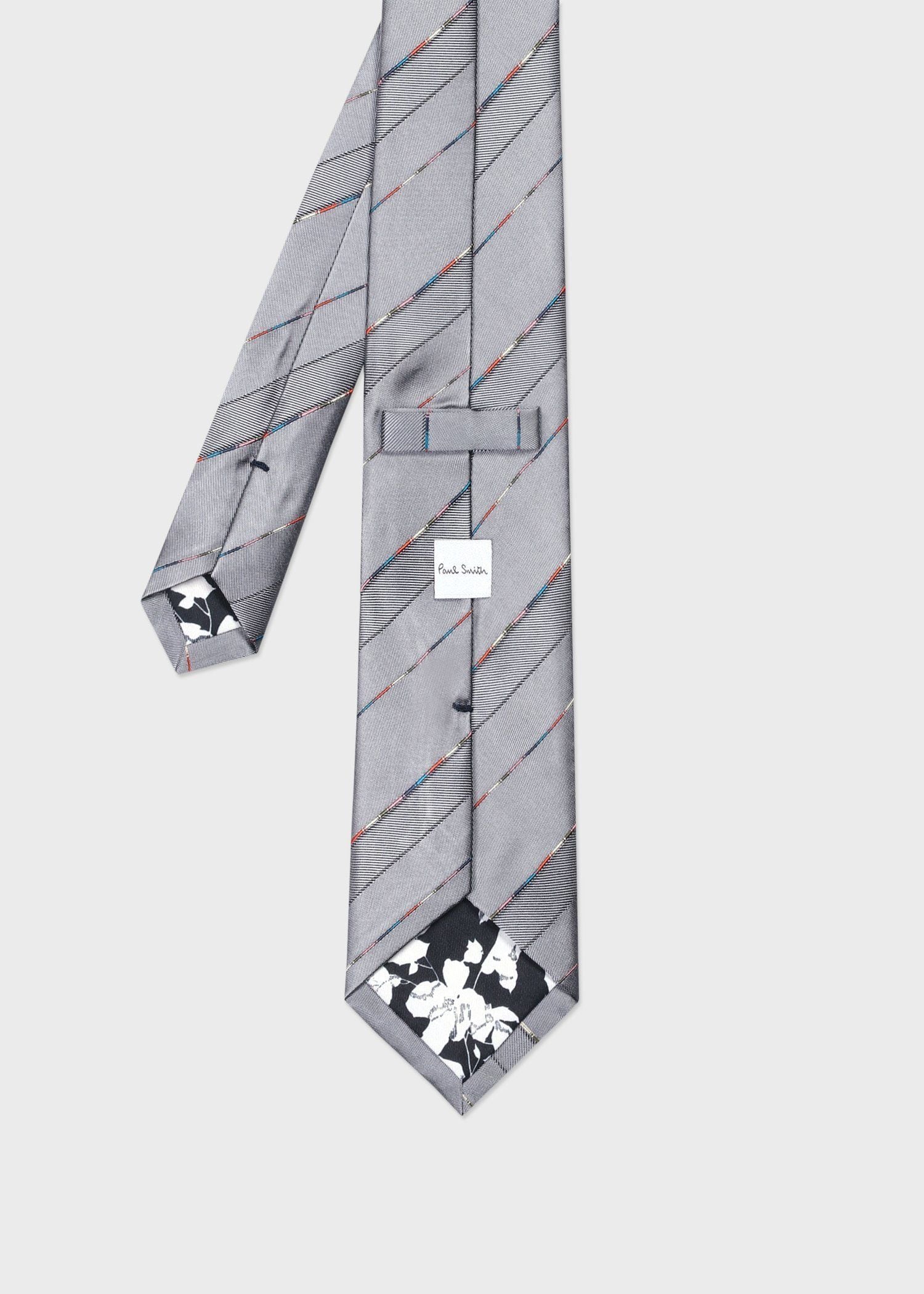 マルチストライプコード レジメンタルタイ