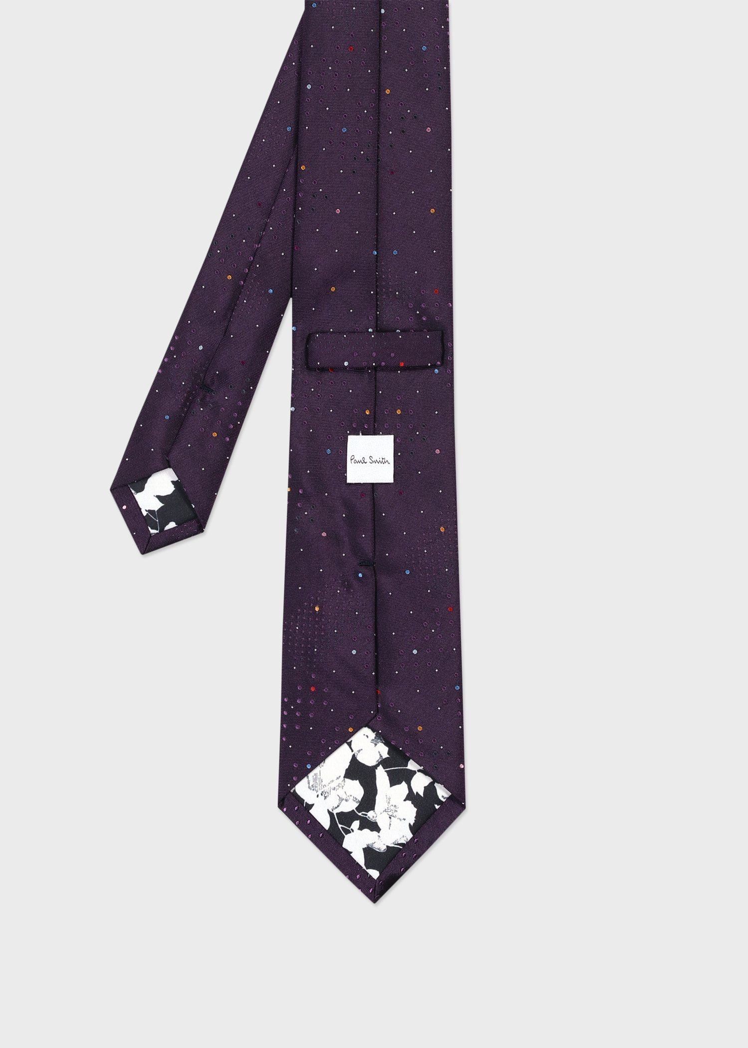 マルチカラードット オーバーチェック タイ