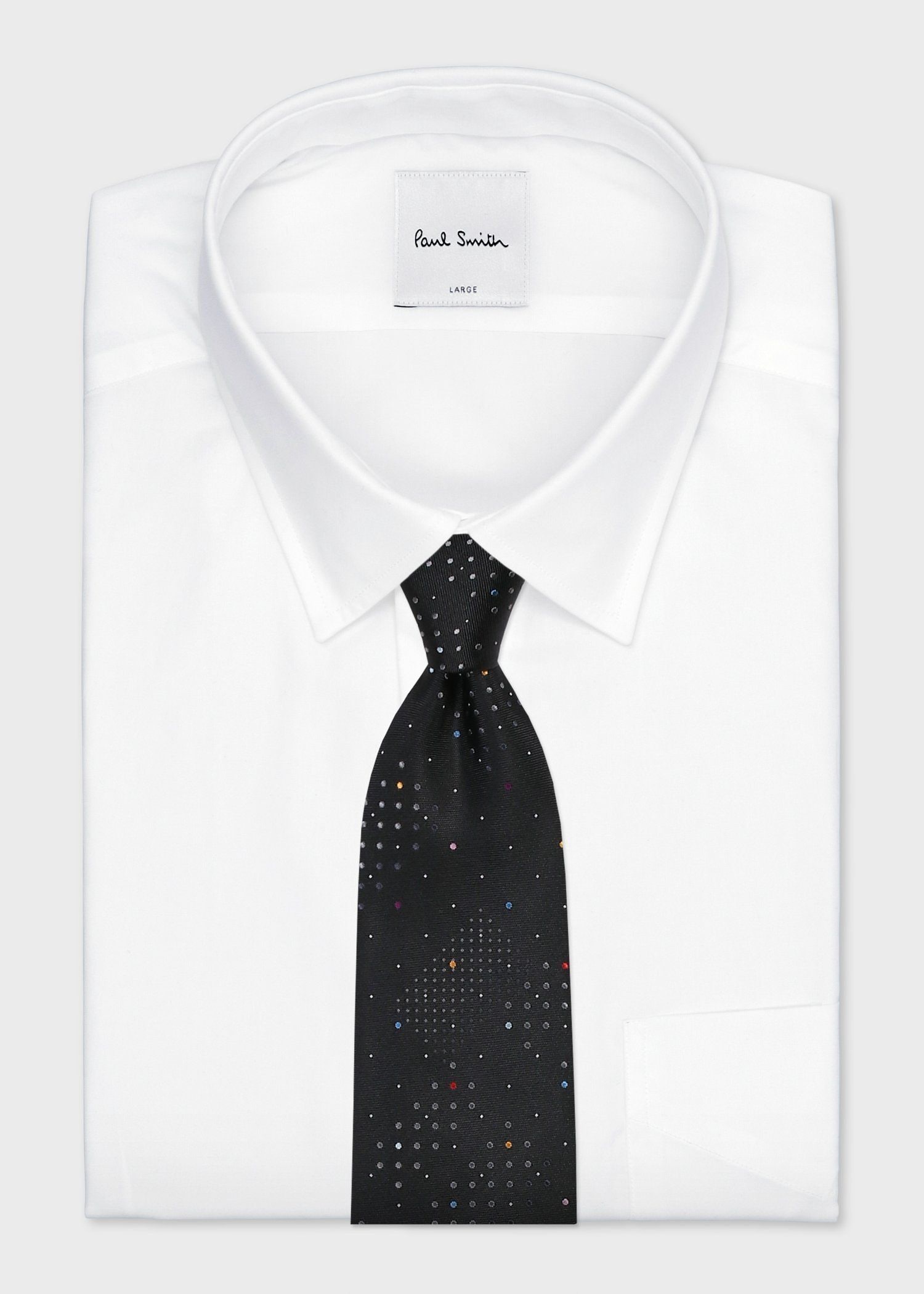 マルチカラードット オーバーチェック タイ