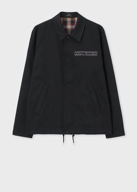 リバーシブルチェック コーチジャケット