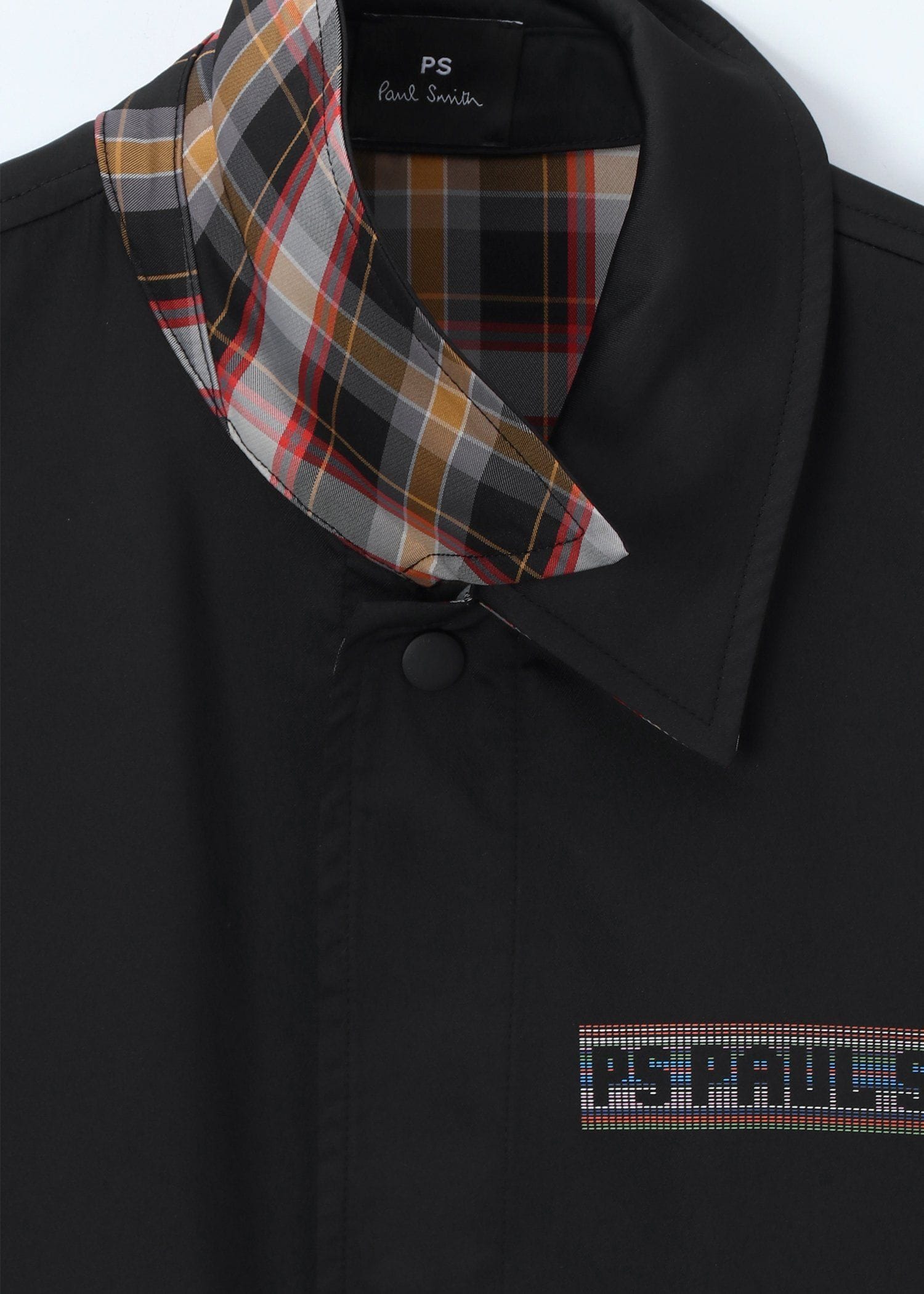 リバーシブルチェック コーチジャケット