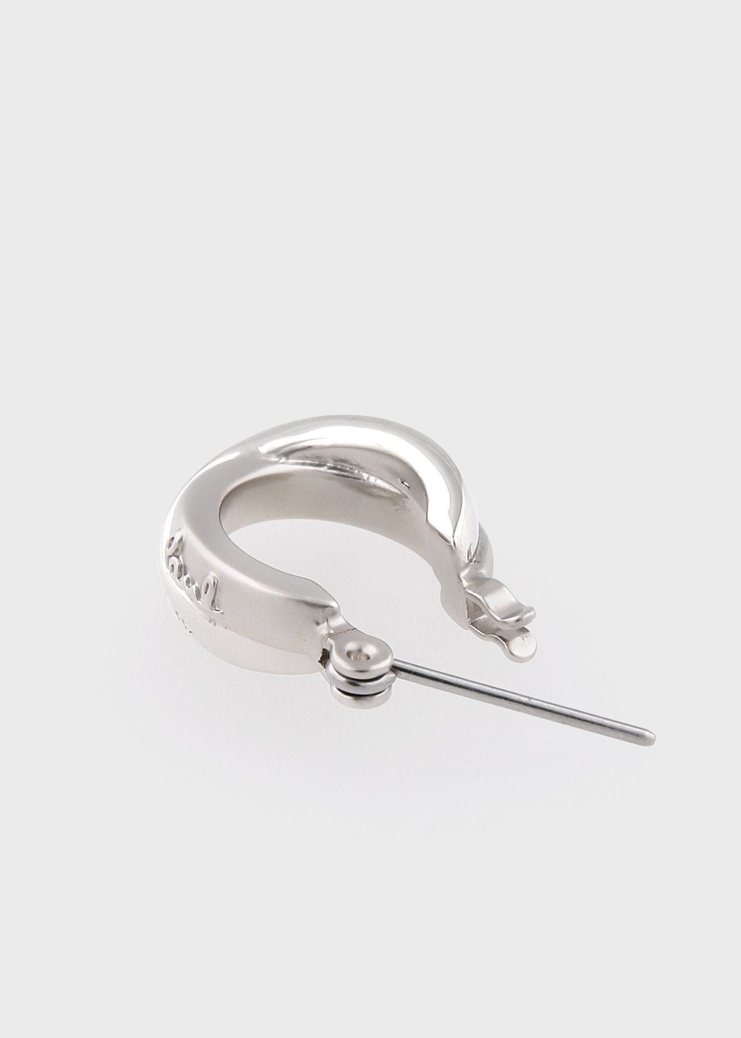 "Double Ring Motif" シングルピアス