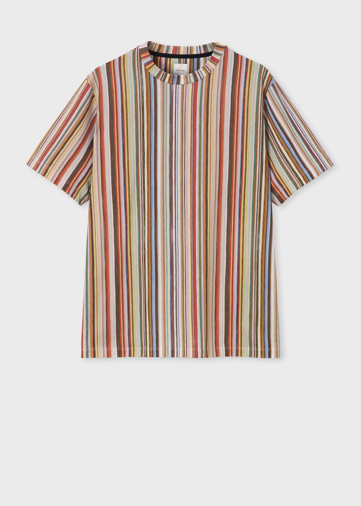 "Painted Signature Stripe" 半袖Tシャツ