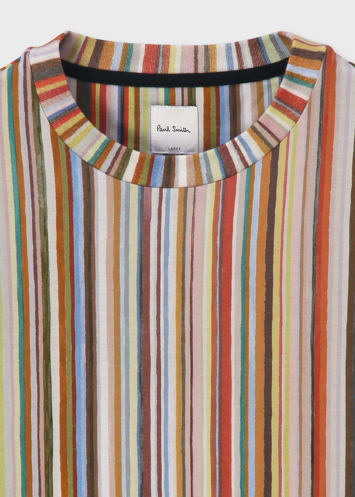 "Painted Signature Stripe" 半袖Tシャツ