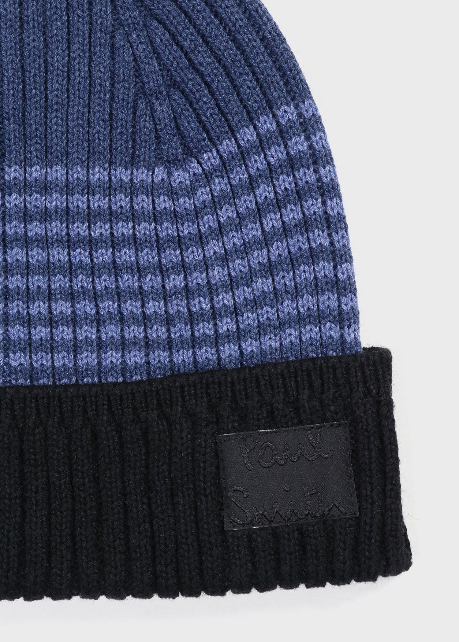 "Cropped Logo" ボーダー ニットキャップ