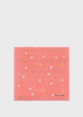 "Watercolor Squares" ハンカチ