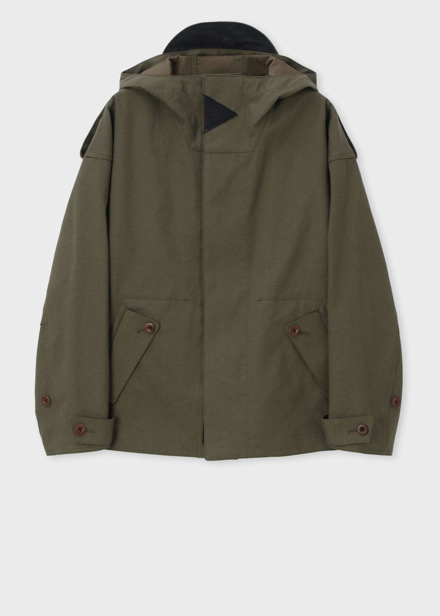 RED EAR ボンディングコットン フーデッドブルゾン