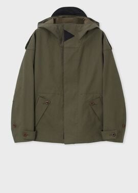 RED EAR ボンディングコットン フーデッドブルゾン