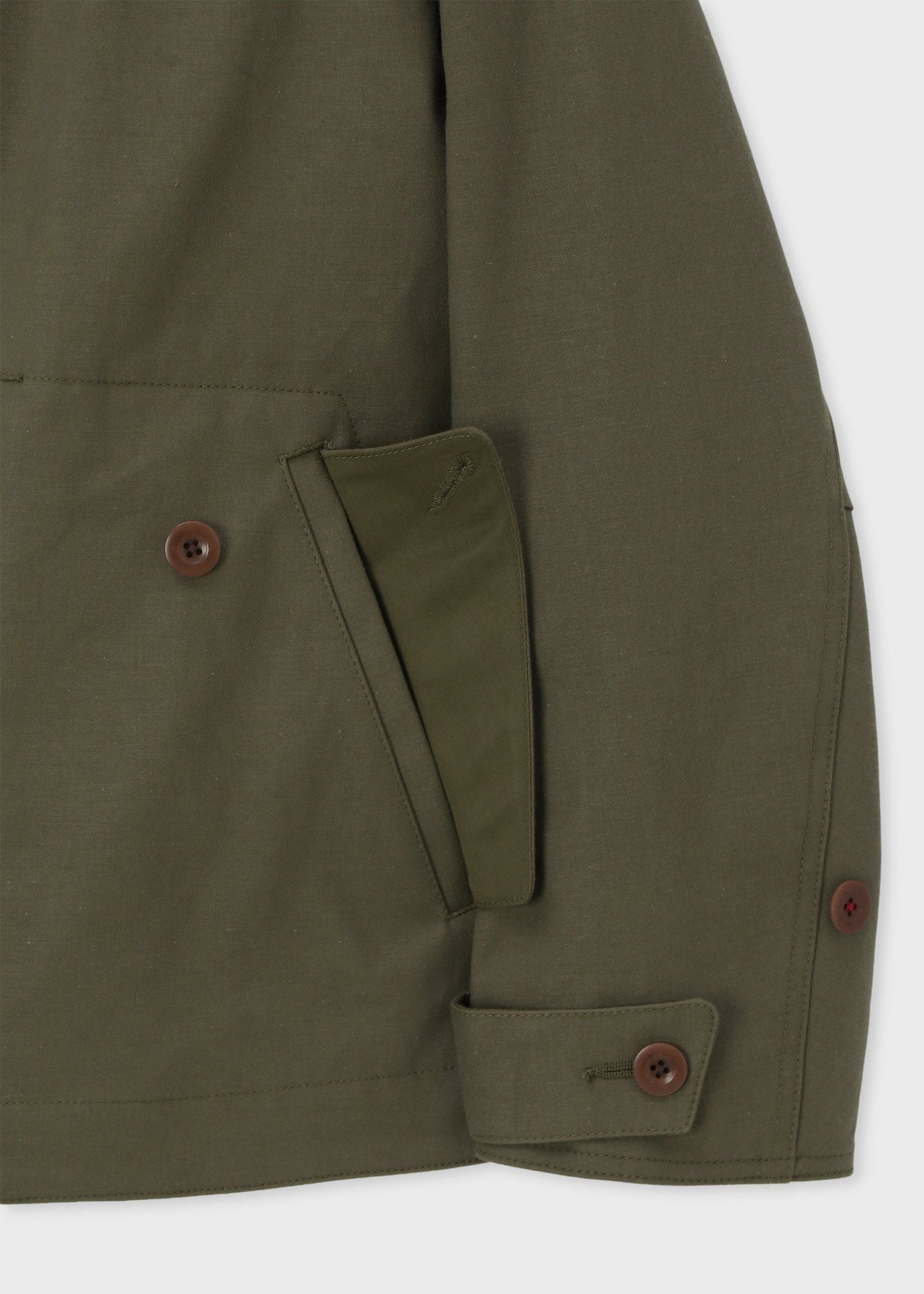 RED EAR ボンディングコットン フーデッドブルゾン