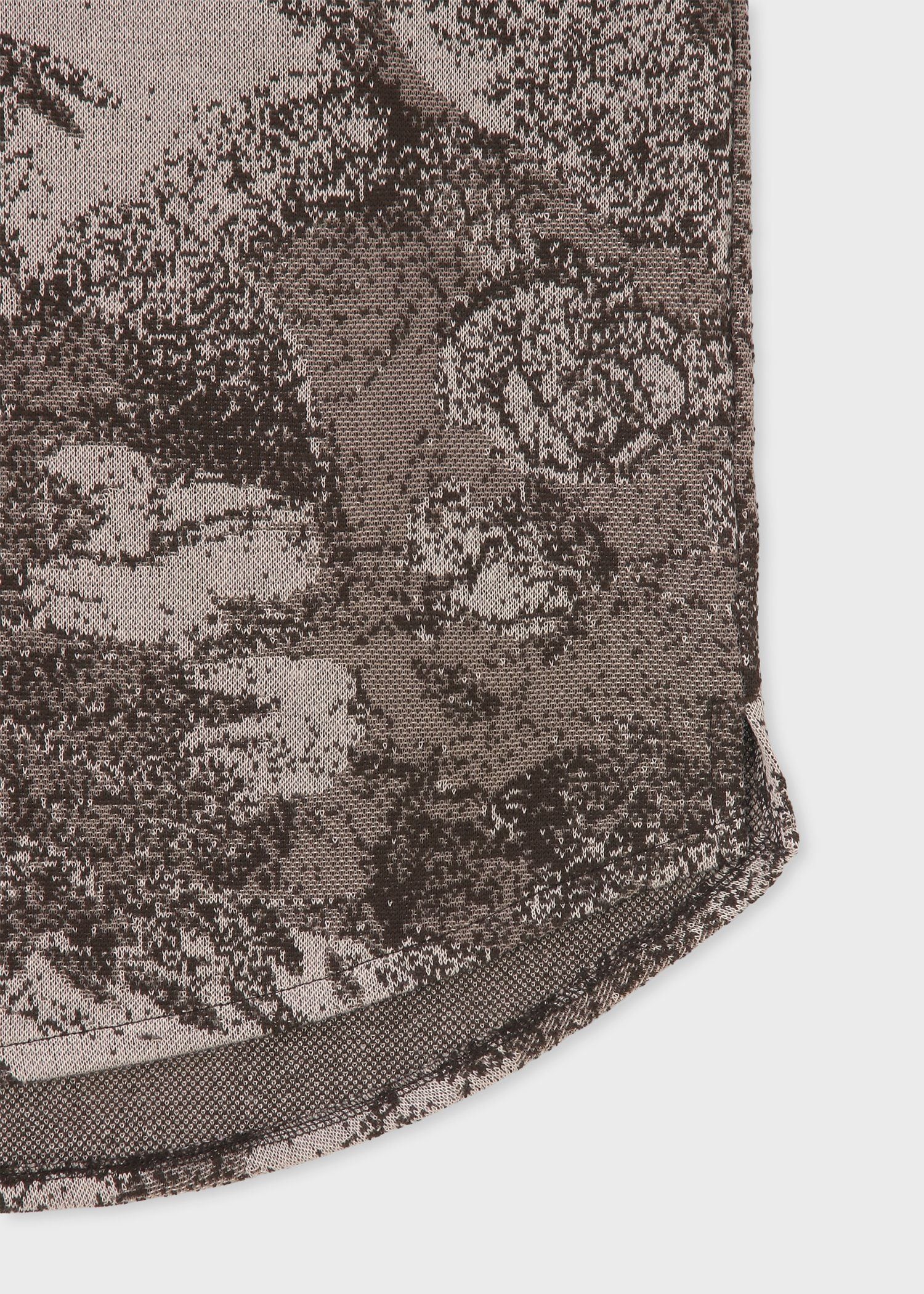 RED EAR フローラルジャカード ポロシャツ