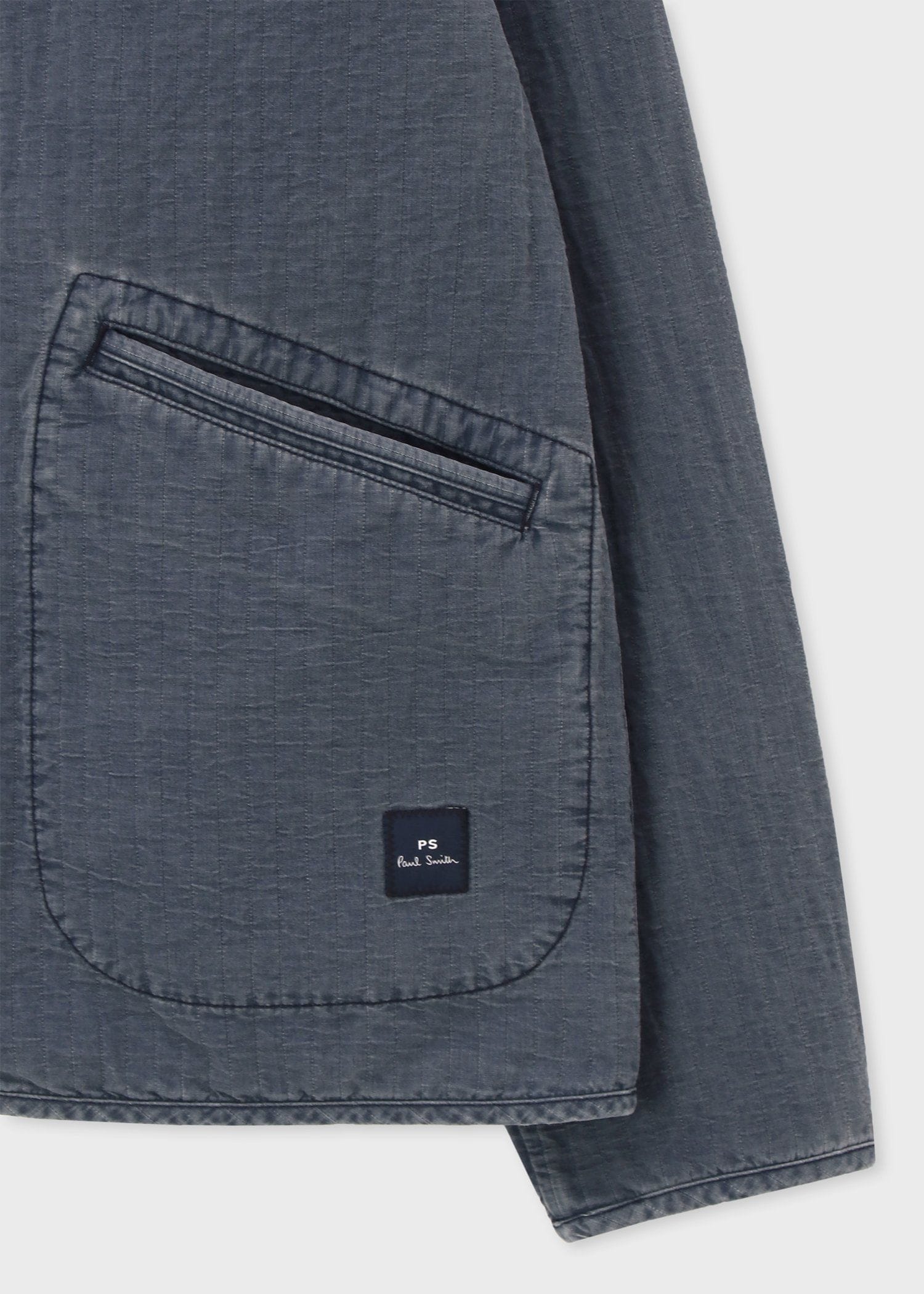 テクスチャードコットン デタッチャブルカラー カバーオール