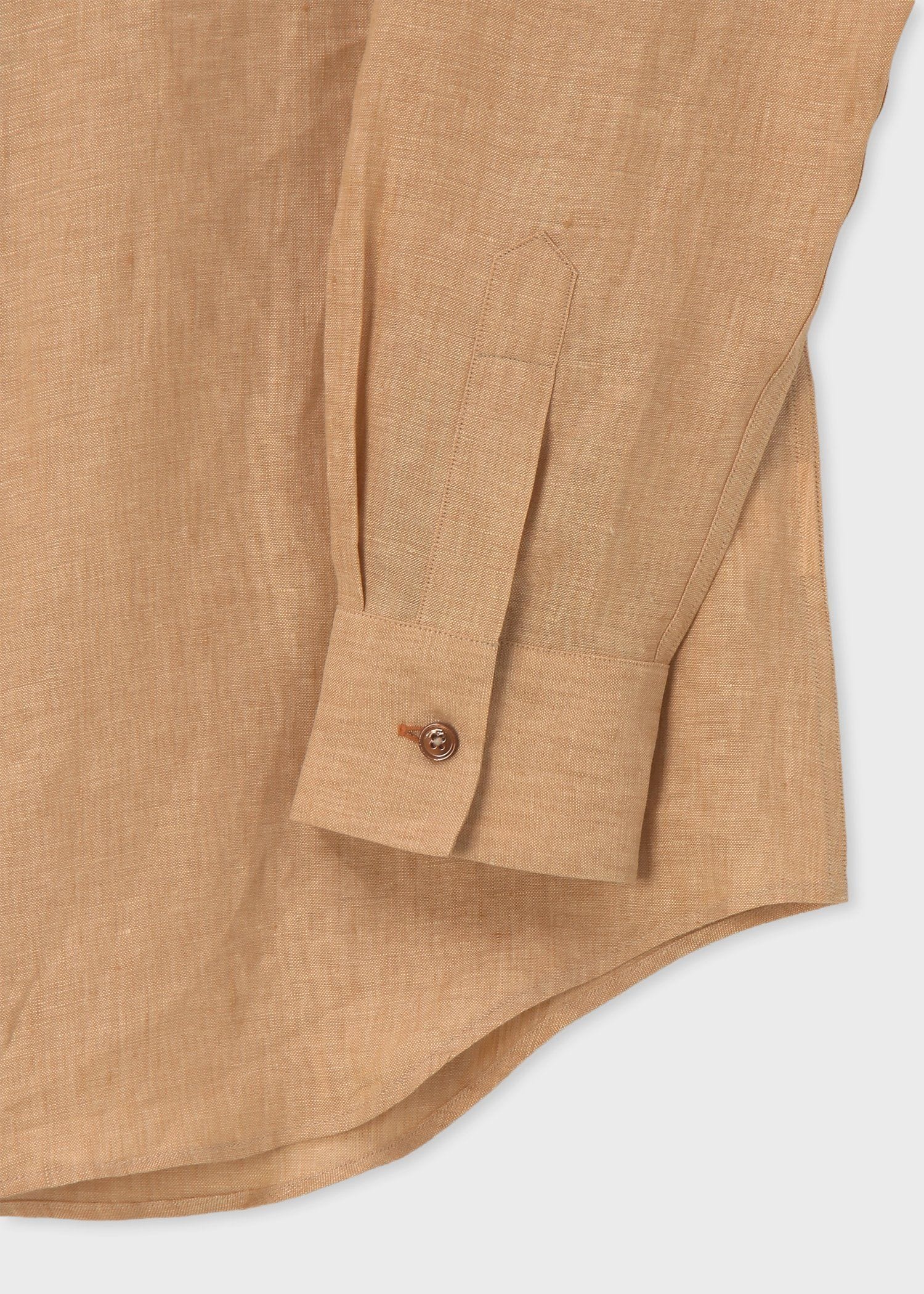 "La Peche" リネン 長袖シャツ