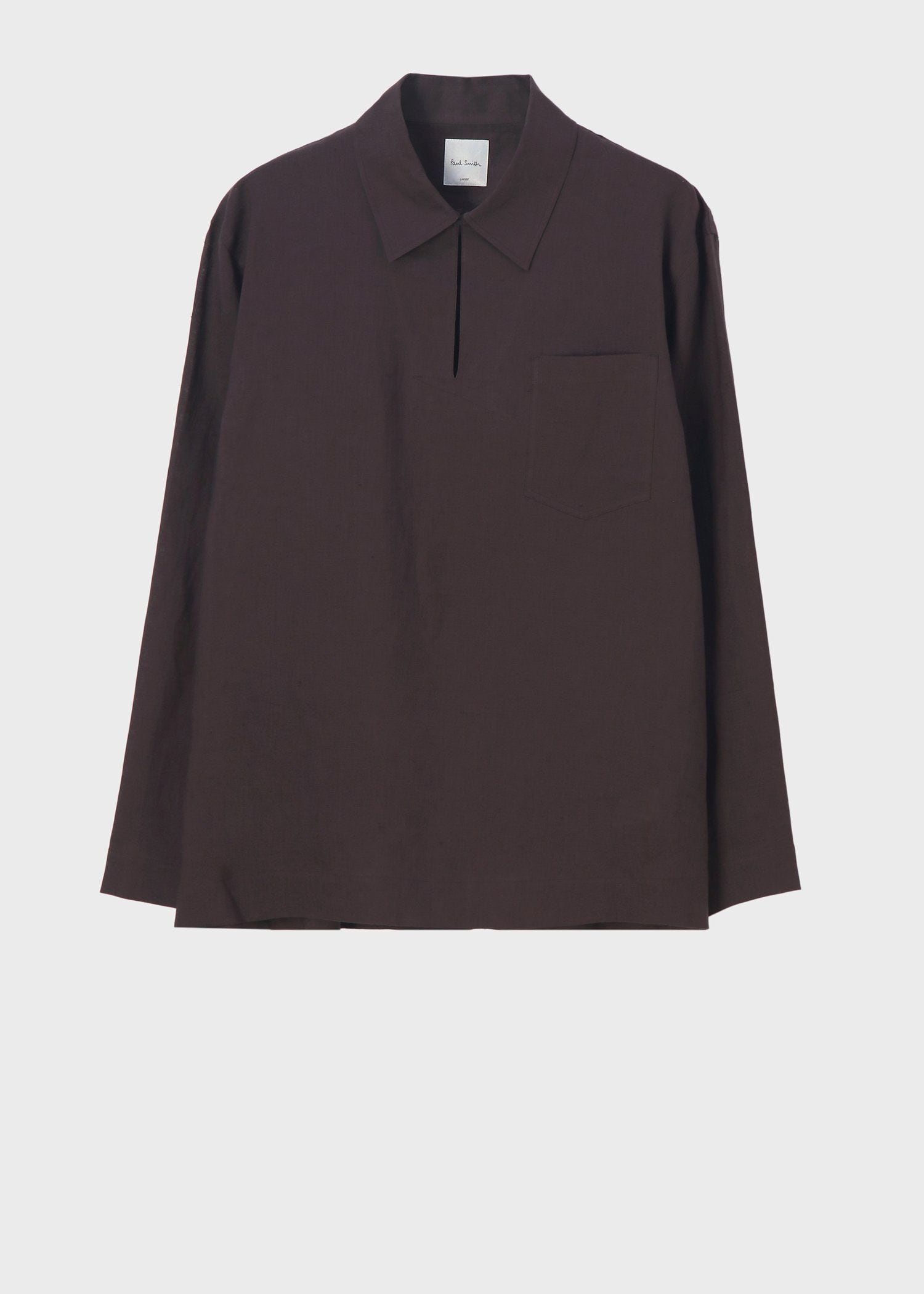 スキッパー プルオーバーシャツ