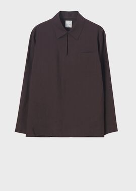 スキッパー プルオーバーシャツ