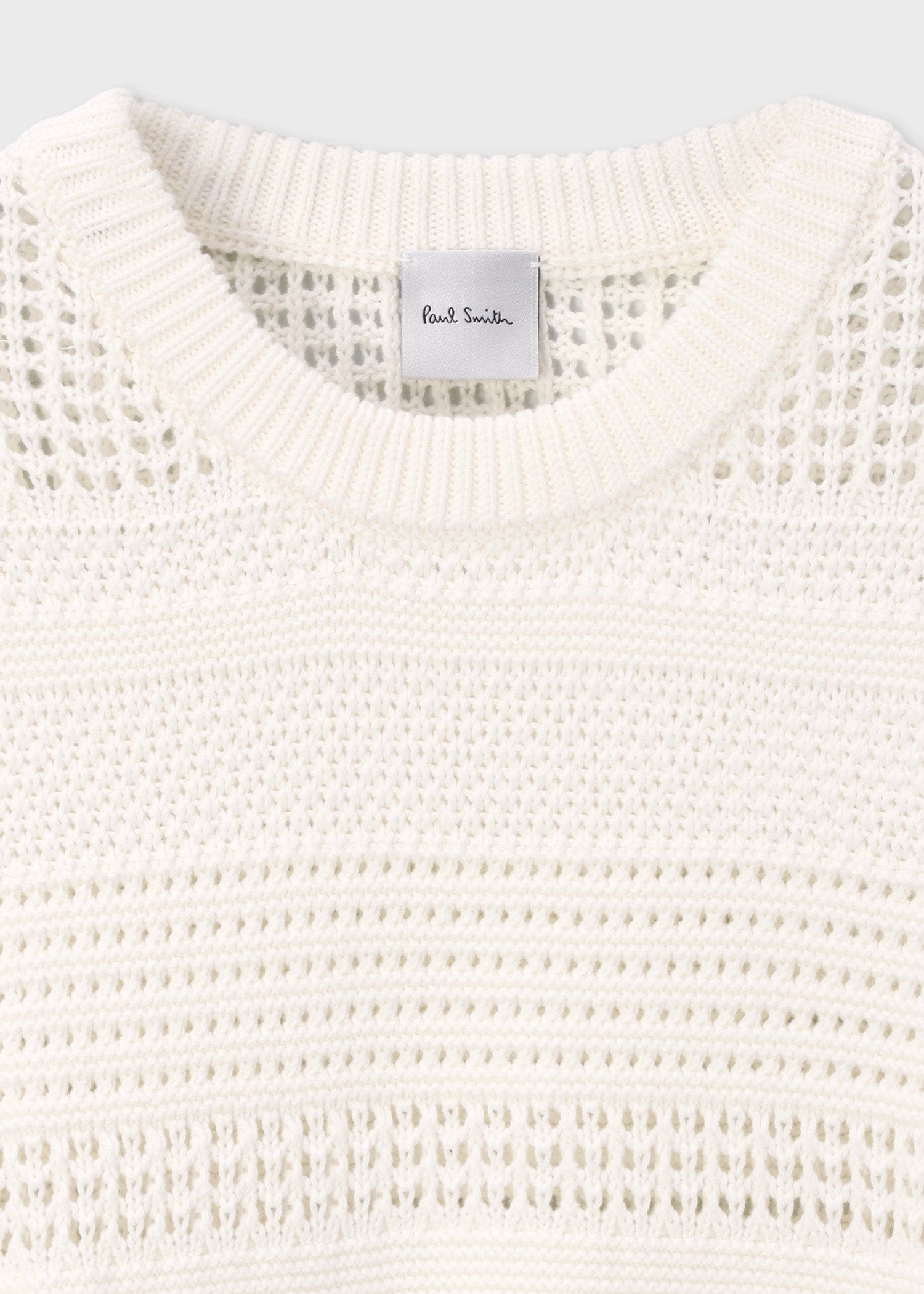 ウィメンズ ミックスパターン クルーネックニット